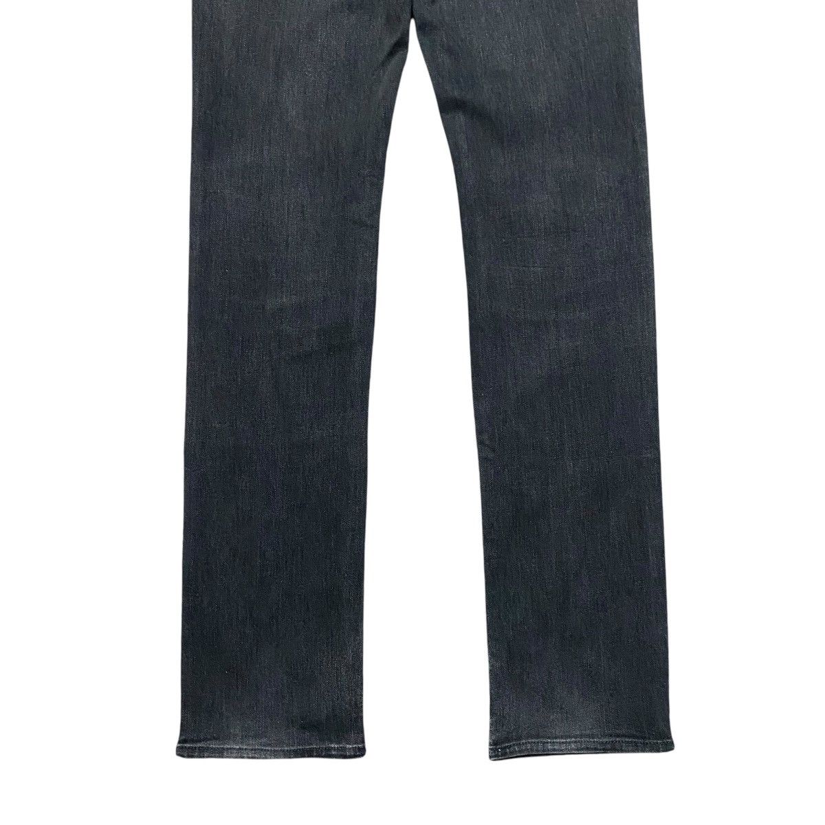 Tete Homme TETE HOMME Black Denim Slim Jeans Size US 30 / EU 46 - 12 Thumbnail