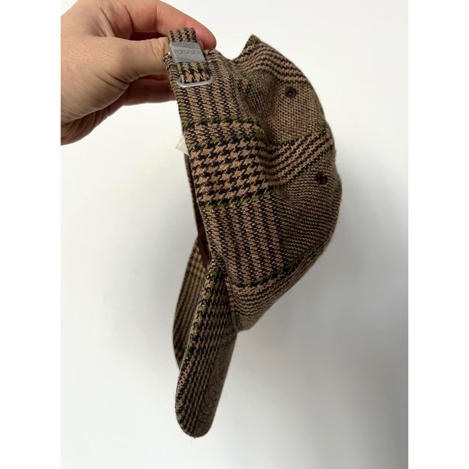 Hugo Boss HUGO BOSS Baseball Wool Cap Prince of Wales Check Logo Men's Cap Wool Polyamide Polyacryl Multicolor One Size Casual Mens Size ONE SIZE - 5 Thumbnail