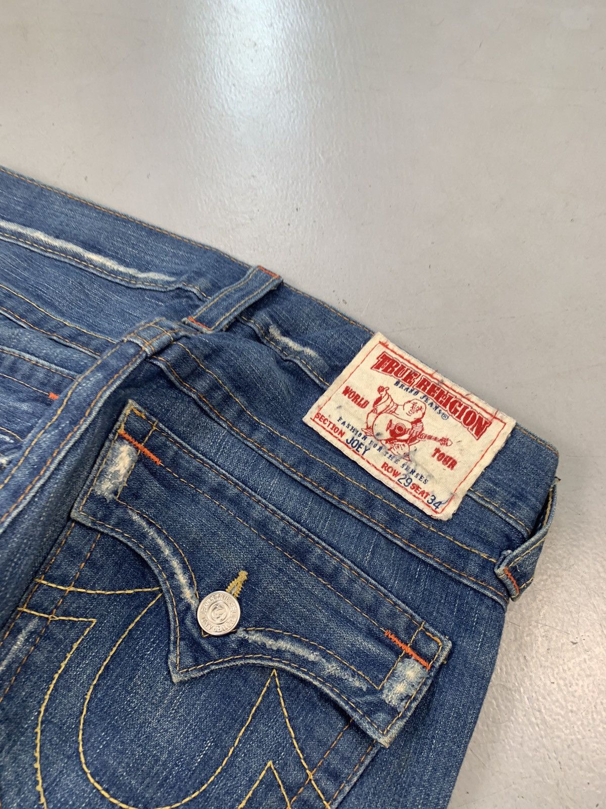 True Religion Vintage true religion bootcut fit denim pants Size US 32 / EU 48 - 4 Thumbnail