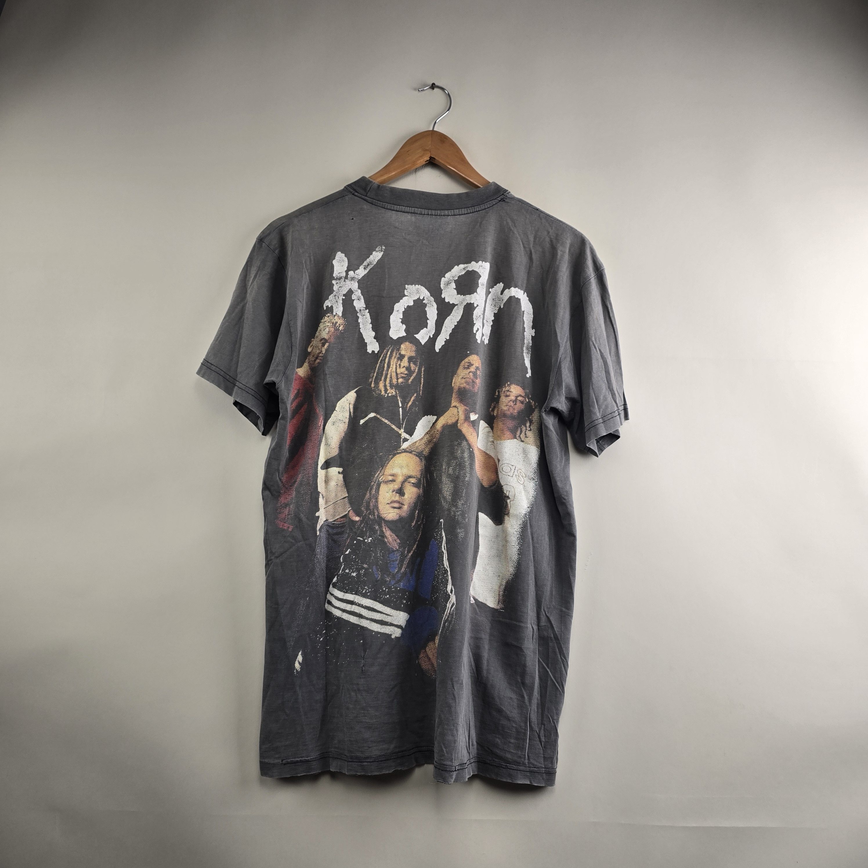 Band Tees × Vintage 90s Korn Follow the leader L 20.5" 30" Size US L / EU 52-54 / 3 - 1 Thumbnail