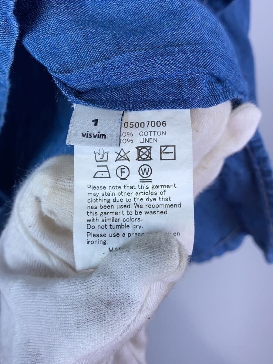 Visvim Visvim Cotton Long Sleeve Shirt Indigo Size US S / EU 44-46 / 1 - 4 Thumbnail