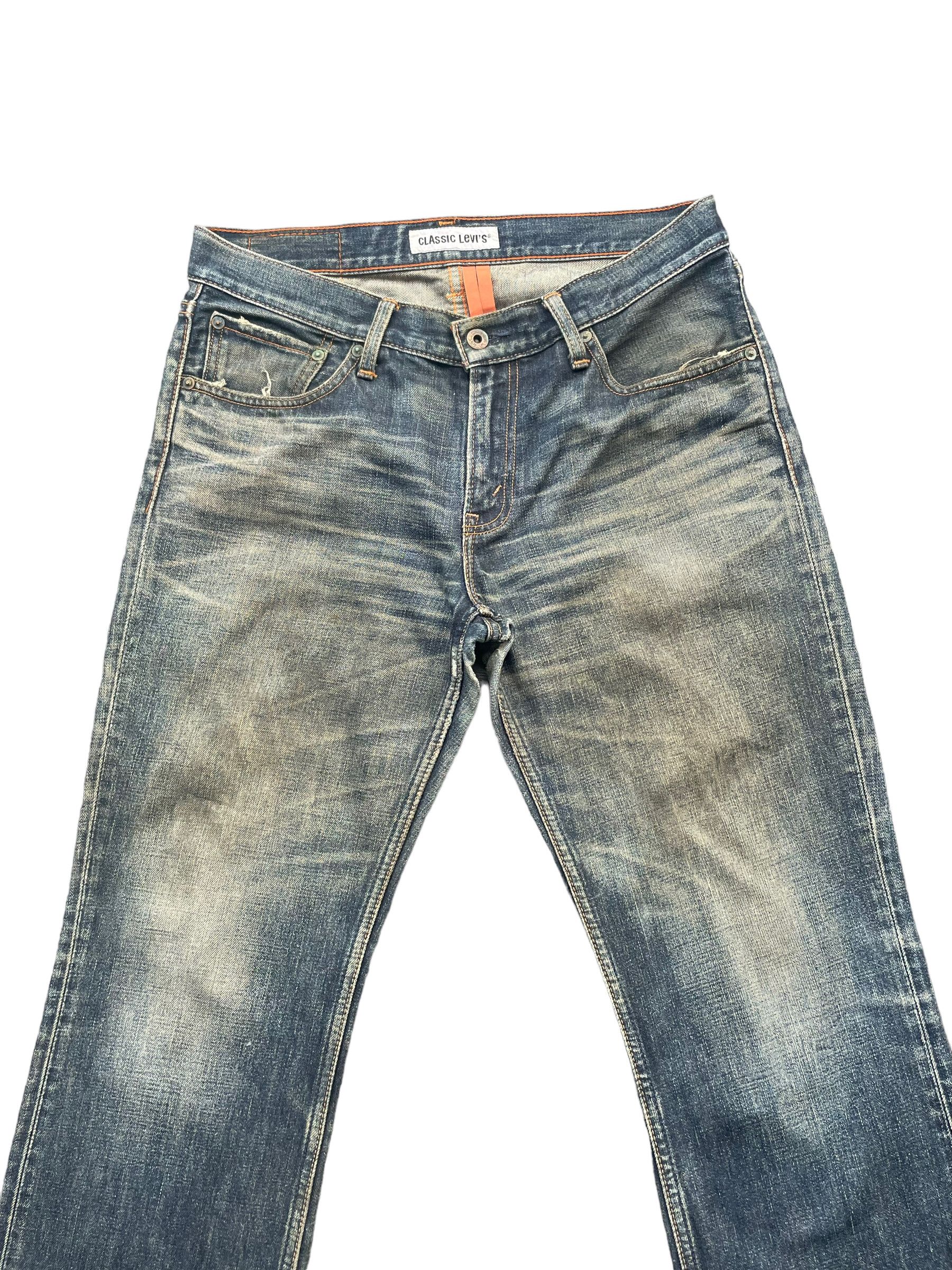 Levi's Vintage Flare Levis lot 507 Denim Size US 34 / EU 50 - 2 Thumbnail