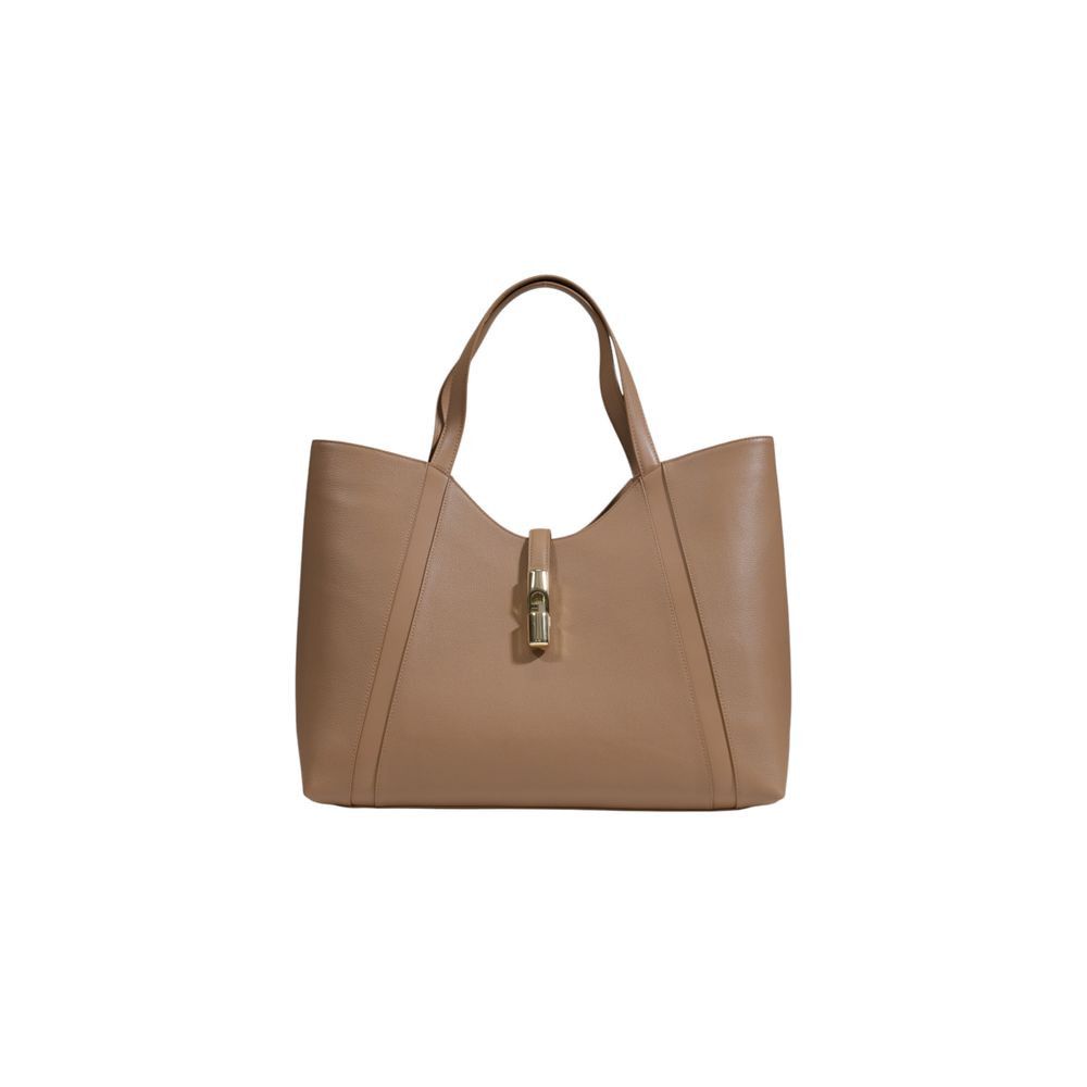 Furla Beige Leather Women's Handbag Size ONE SIZE - 1 Thumbnail