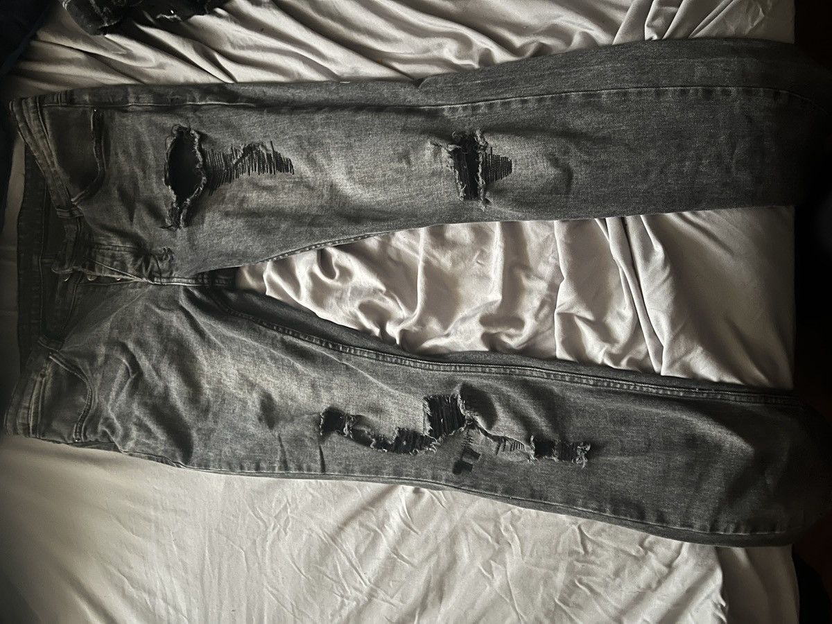 Ksubi Ksubi Angst Trashed Van Winkle skinny jeans Size US 32 / EU 48 - 1 Thumbnail