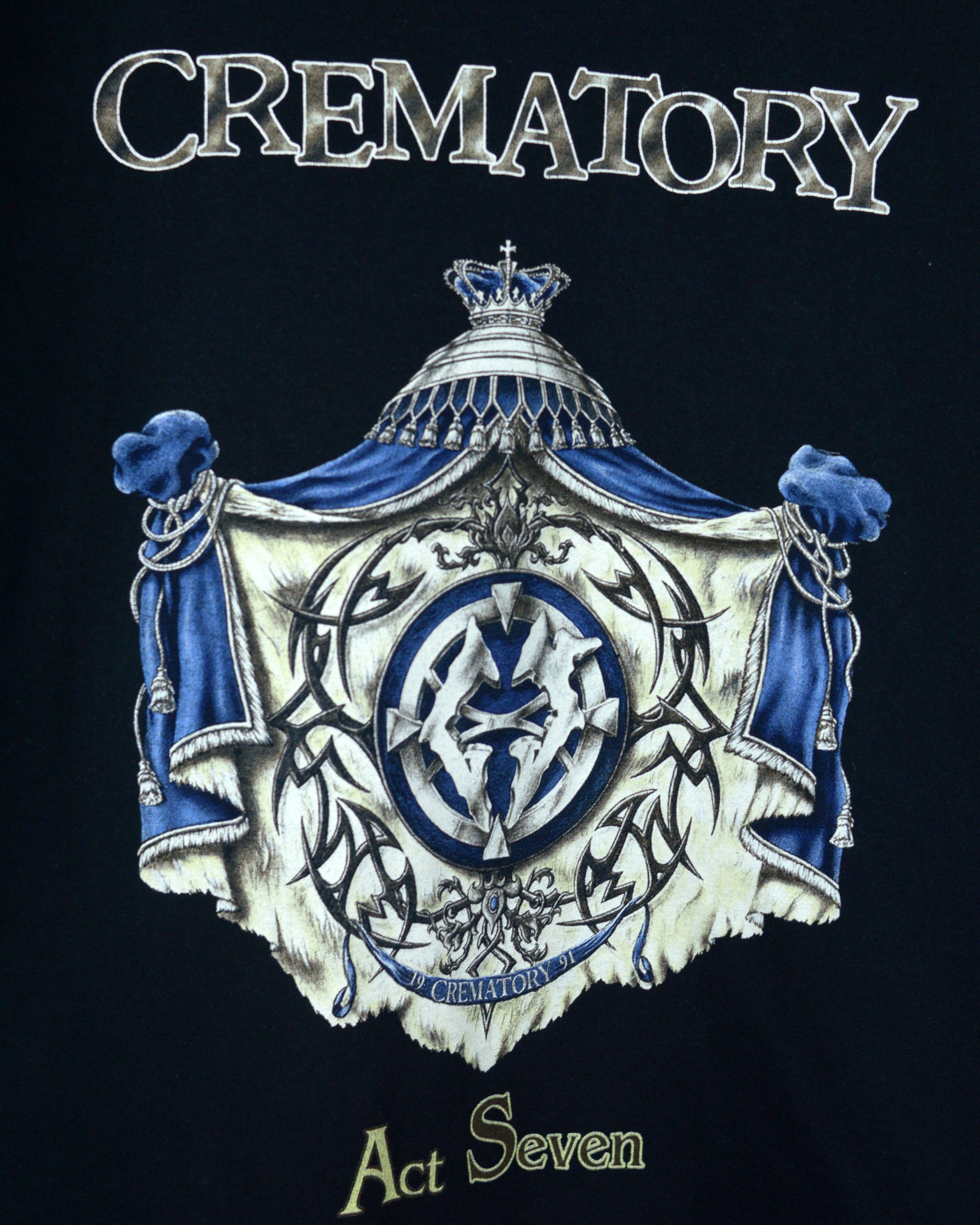 Vintage Vintage Crematory Act Seven t shirt Size US XL / EU 56 / 4 - 3 Thumbnail