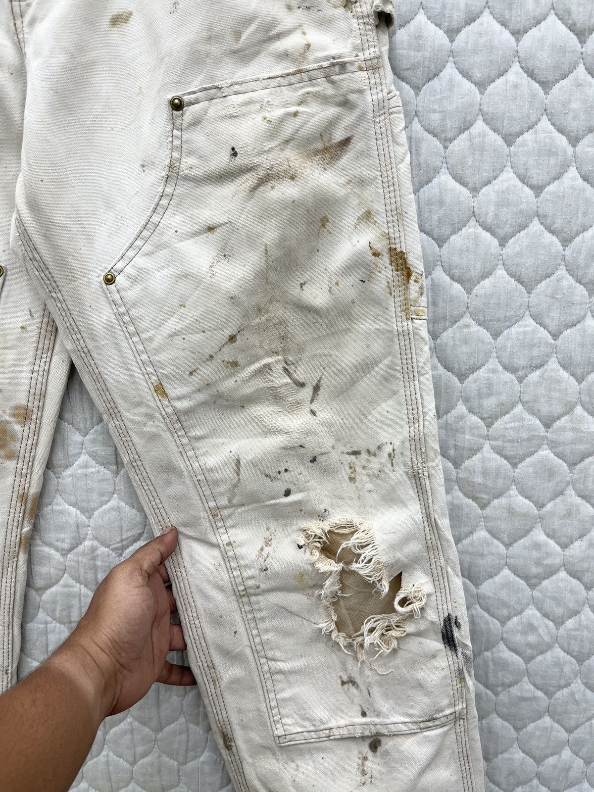 Carhartt 🔥🔥🔥VINTAGE CARHARTT DOUBLE KNEE PANTS Size US 30 / EU 46 - 8 Thumbnail
