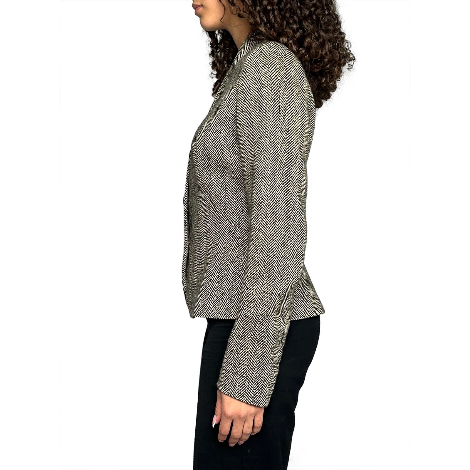 Polo Ralph Lauren Collarless Jacket Size XS / US 0-2 / IT 36-38 - 5 Thumbnail