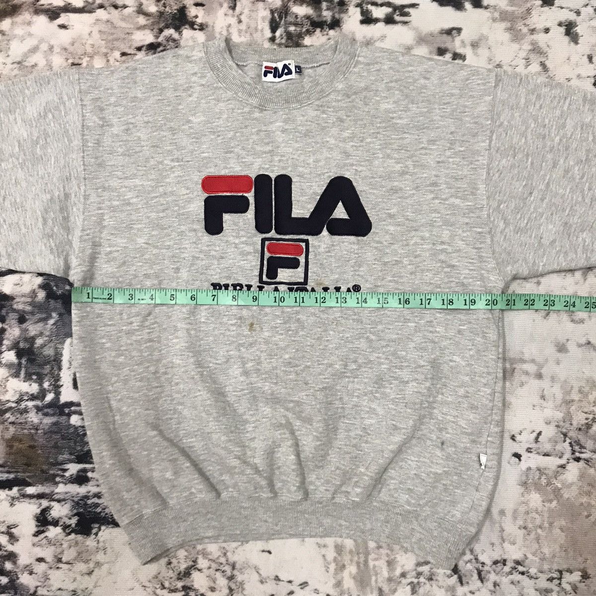 Fila Vintage Fila Biella Italia Embroidery Logo Sweatshirt Size S / US 4 / IT 40 - 10 Thumbnail