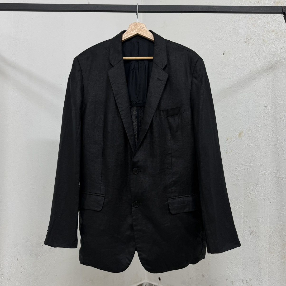 Helmut Lang FW03 Helmut Lang Linen Blazer Size US L / EU 52-54 / 3 - 5 Thumbnail