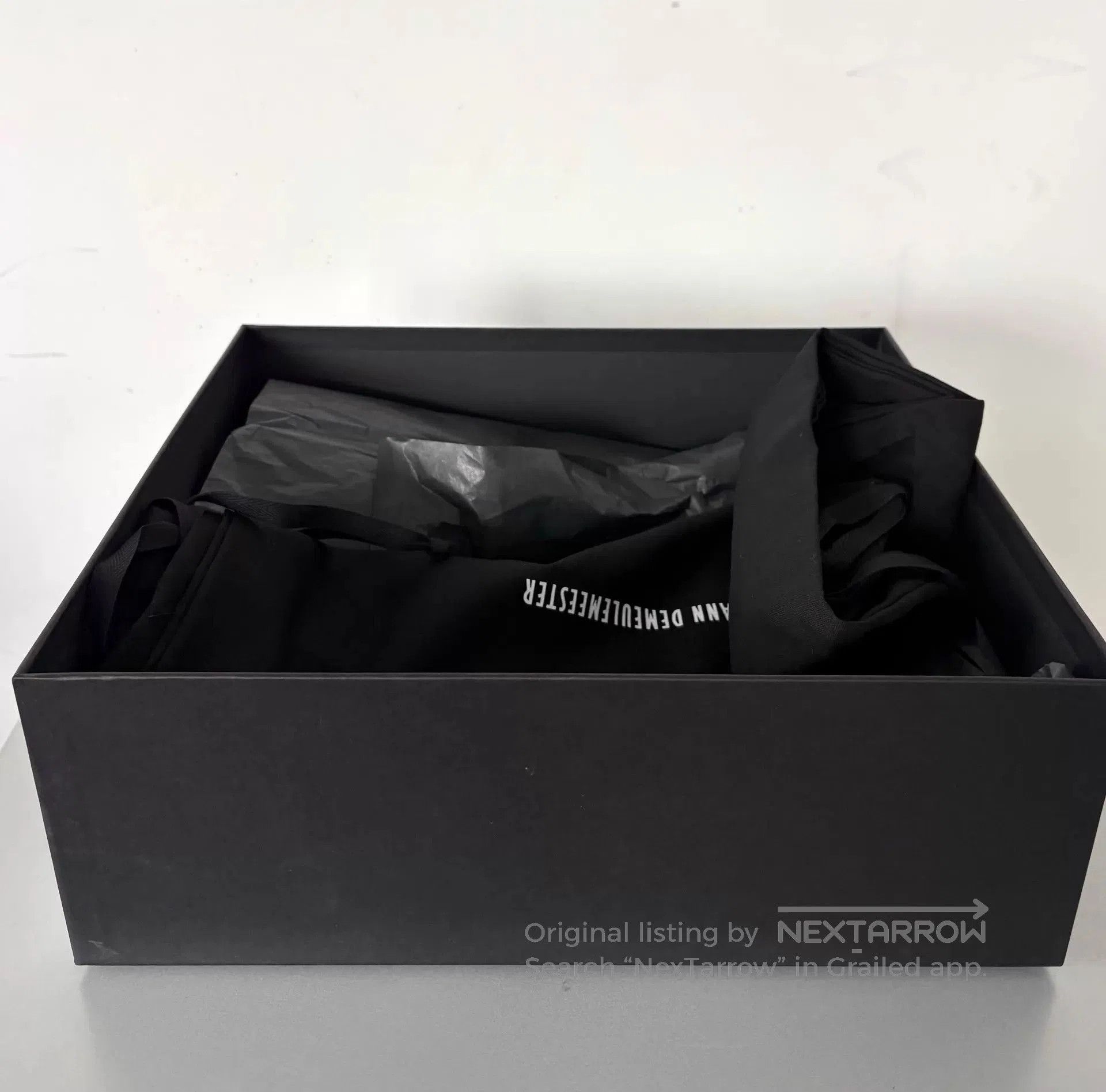 Ann Demeulemeester Black Lace-Up Formal Shoes Size 6.5. Size US 6.5 / EU 39-40 - 7 Thumbnail
