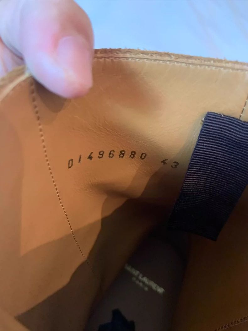Yves Saint Laurent saint laurent Suede buckled Chelsea boots 2501-Nextarrow Size US 10 / EU 43 - 6 Thumbnail