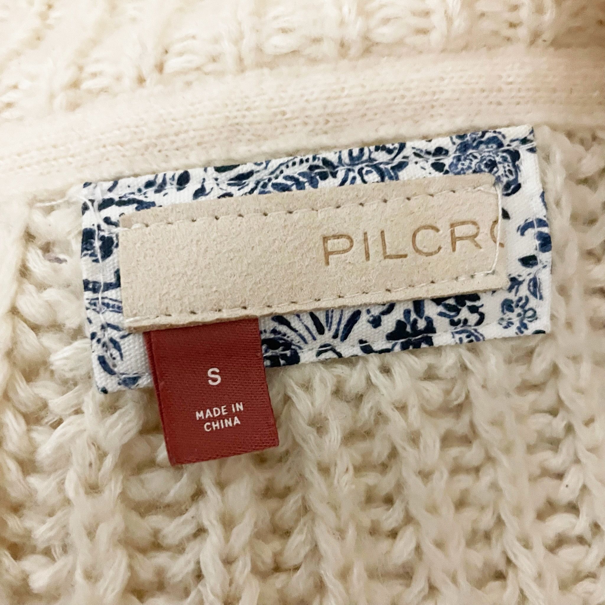 Anthropologie Anthropologie Pilcro Cotton Wool Blend Knit Size S / US 4 / IT 40 - 2 Thumbnail