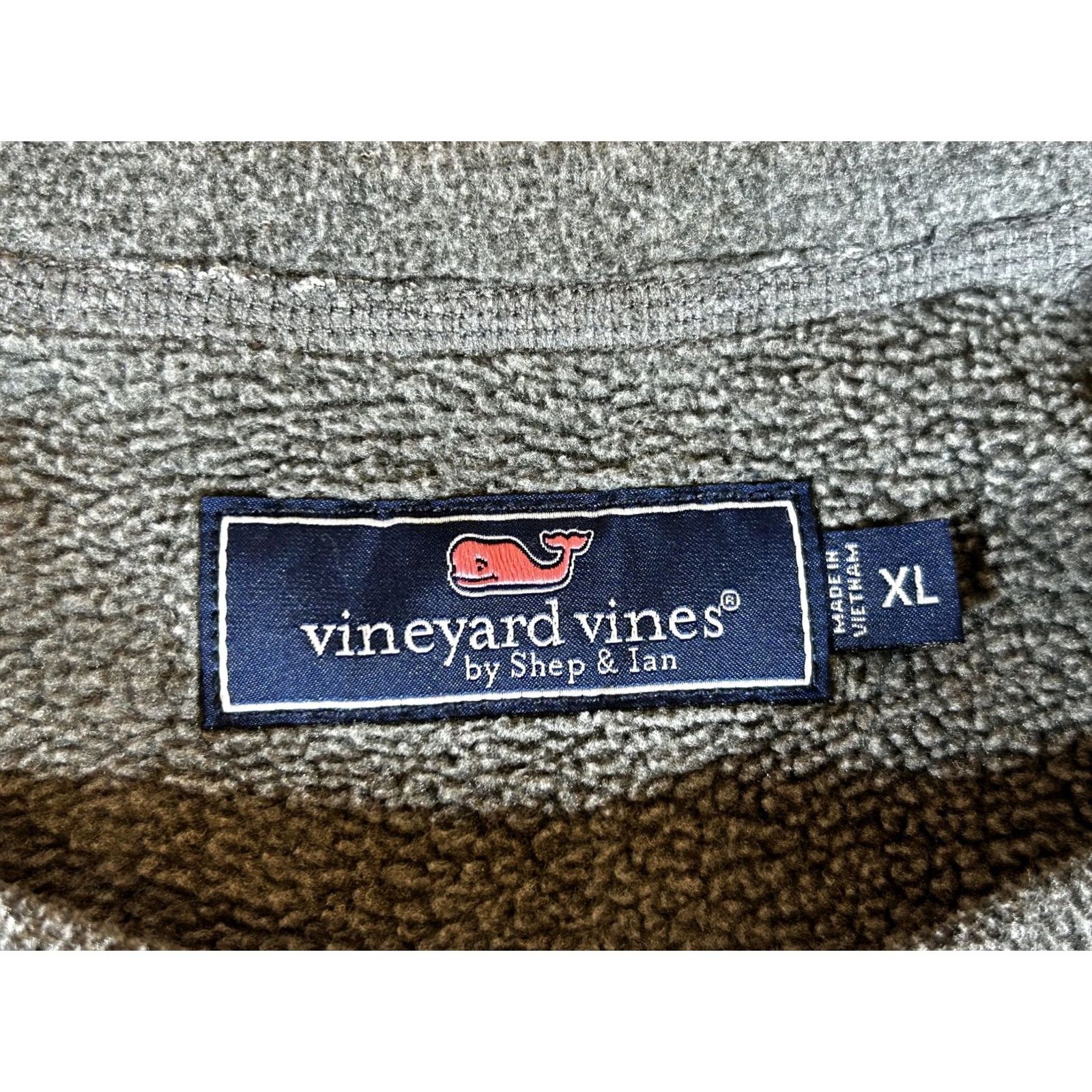 Vineyard Vines Vineyard Vines Sweatshirt Mens XL Gray Harbor Fleece Crewneck Thermal Logo Size US XL / EU 56 / 4 - 7 Thumbnail
