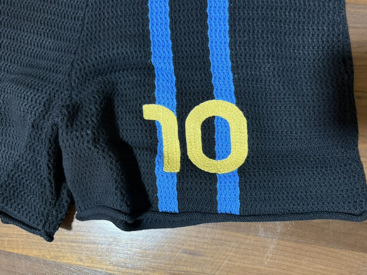 Aime Leon Dore × New Balance Aime Leon Dore Knit Stripe Soccer Short Jet Black Size Large Size US 34 / EU 50 - 2 Thumbnail