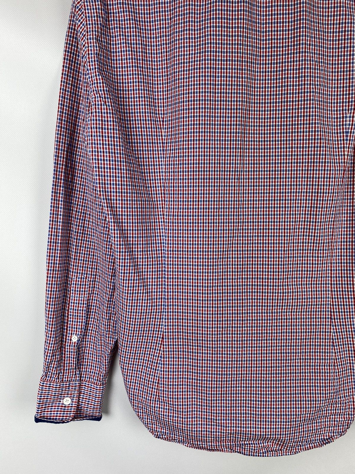 Boggi Boggi Milano men’s long sleeve plaid button up shirt size L Size US L / EU 52-54 / 3 - 21 Thumbnail