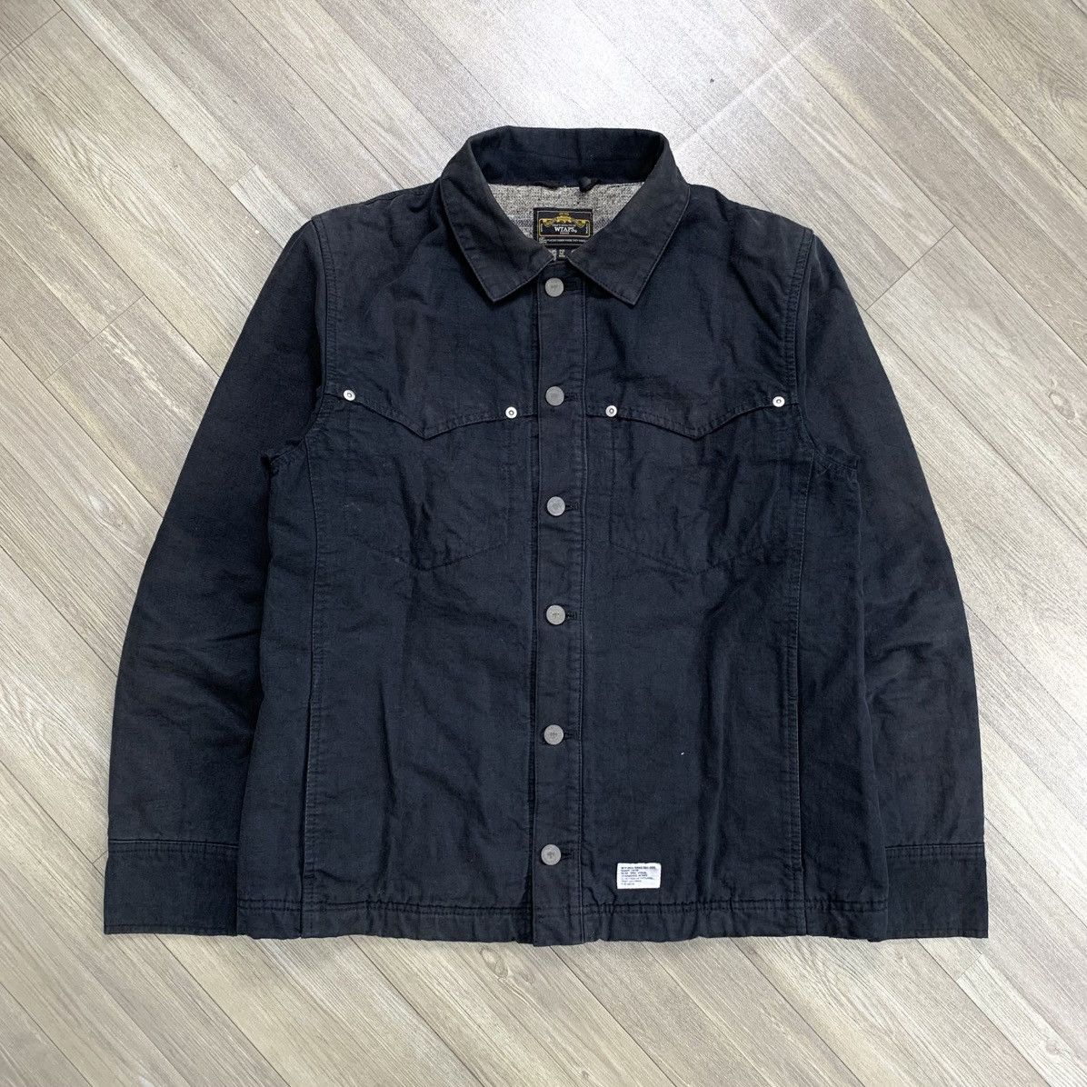 Japanese Brand × Wtaps Wtaps Blanket Canvas Jacket Size US M / EU 48-50 / 2 - 1 Thumbnail