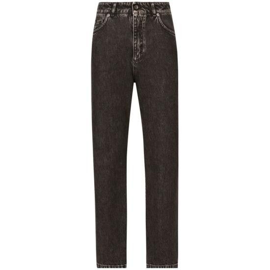 Dolce & Gabbana DOLCE & GABBANA Women Denim Pants FTC7CD G8LV5 S9001 BLACK Size 27" / US 4 / IT 40 - 1 Thumbnail
