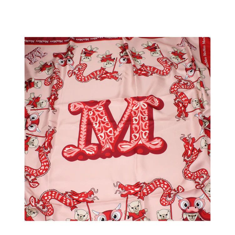 Max Mara ob1o1e1124 Size: OS / Silk Foulards in Multicolor Size ONE SIZE - 2 Thumbnail