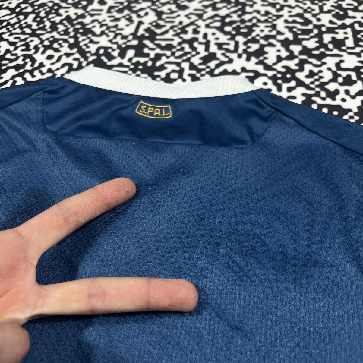 Macron Spal Macron 18/19 Soccer Football Jersey Blokecore Style Size US S / EU 44-46 / 1 - 11 Thumbnail
