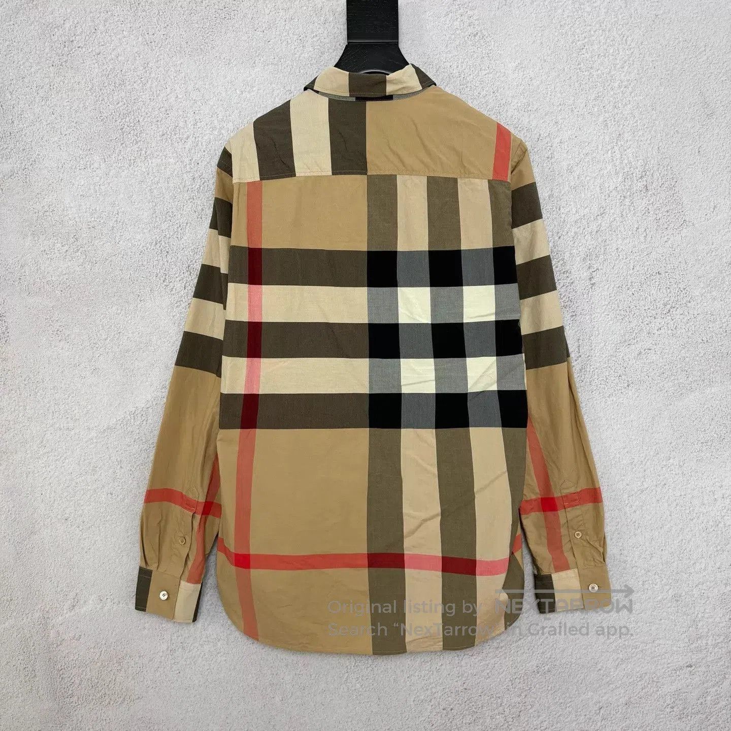Burberry Multi Checkered Long Sleeve Button. Size US M / EU 48-50 / 2 - 2 Thumbnail