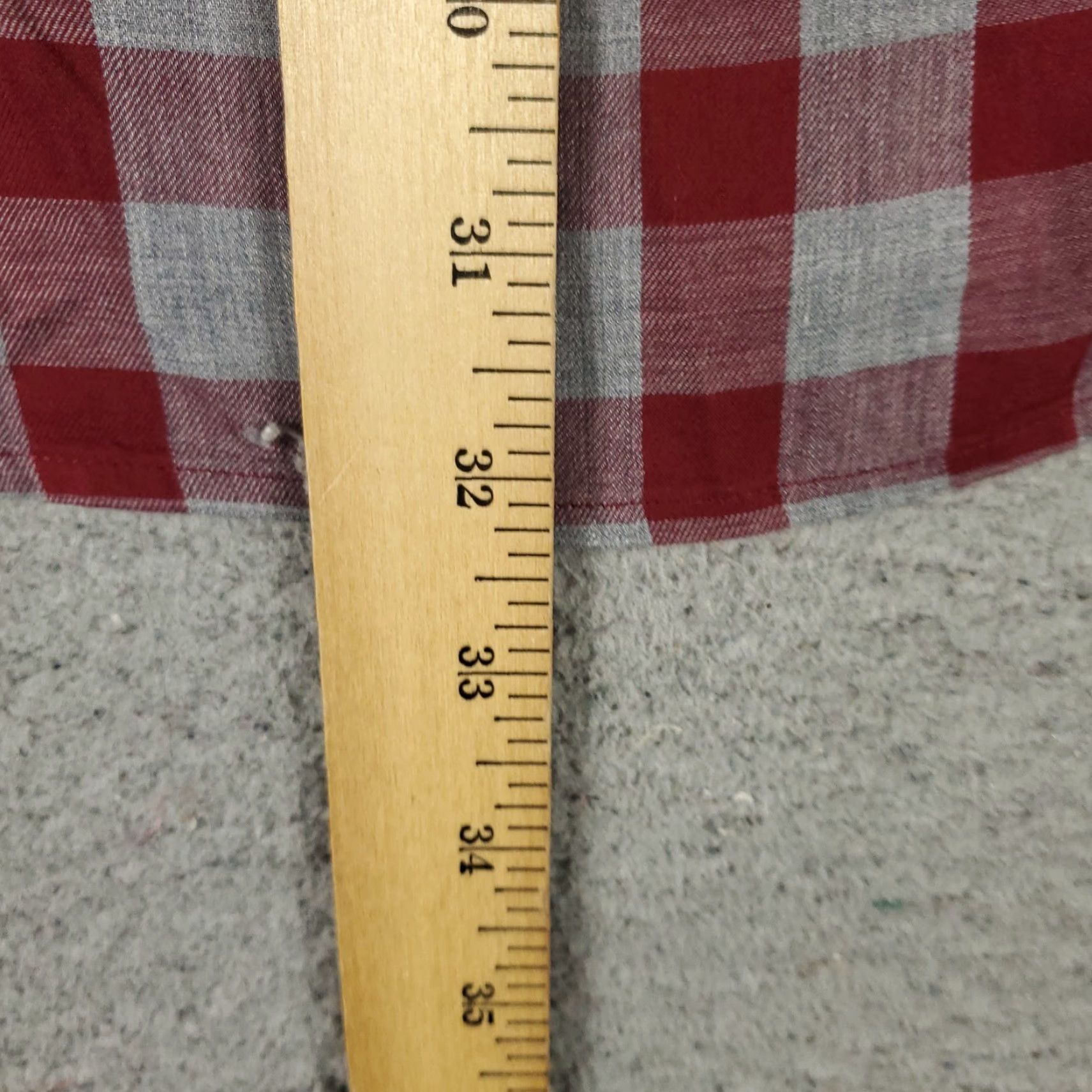 Vineyard Vines Vineyard Vines Shirt Men Large Red Gray Check Slim Fit Button-Up Long Sleeve Collared Button-Down Cotton Preppy Mens Size US L / EU 52-54 / 3 - 4 Thumbnail