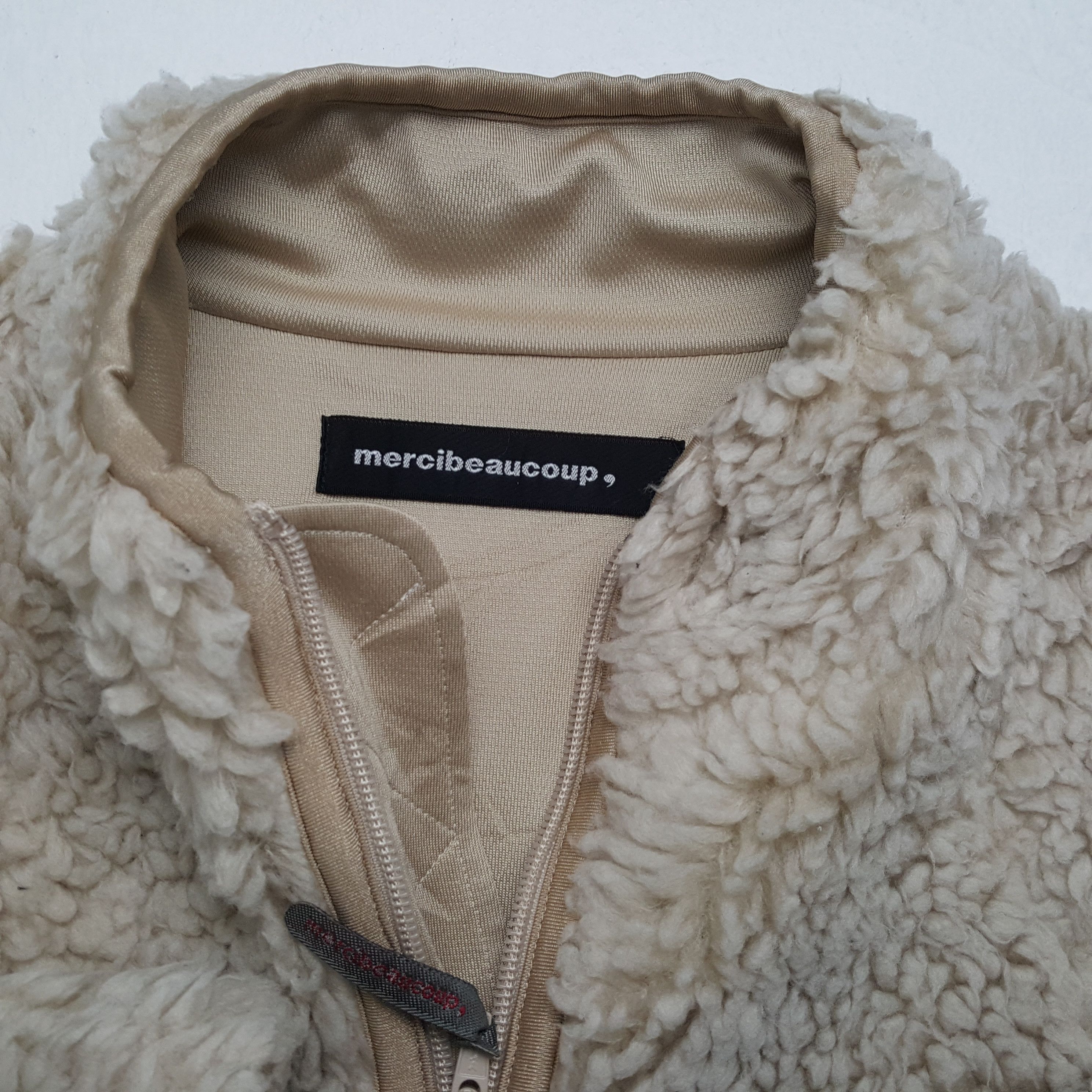 Issey Miyake × Vintage × mercibeaucoup MERCIBEAUCOUP Japanese Designer Brand Sherpa Jacket Size XS / US 0-2 / IT 36-38 - 9 Thumbnail