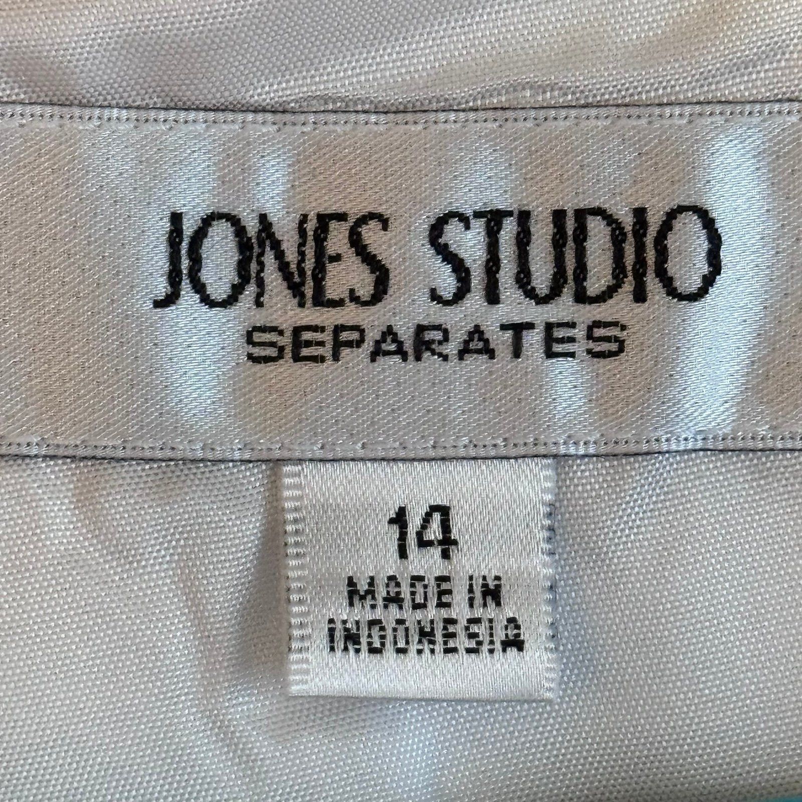 Other Jones Studio Separates Women's White Sleeveless Sheath Midi Size XL / US 12-14 / IT 48-50 - 5 Thumbnail