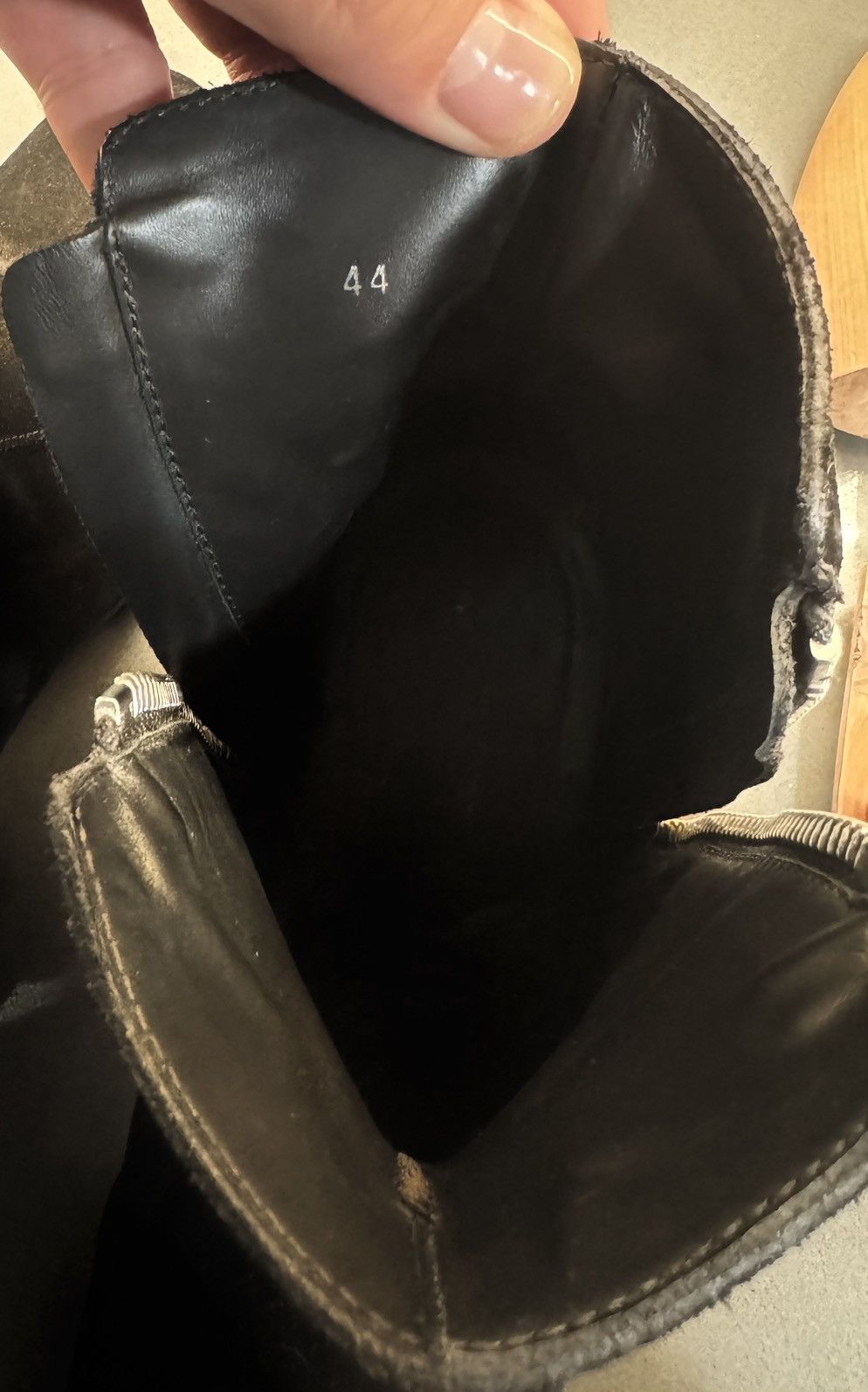 Balmain Balmain Black Suade Boots Size US 11 / EU 44 - 5 Thumbnail