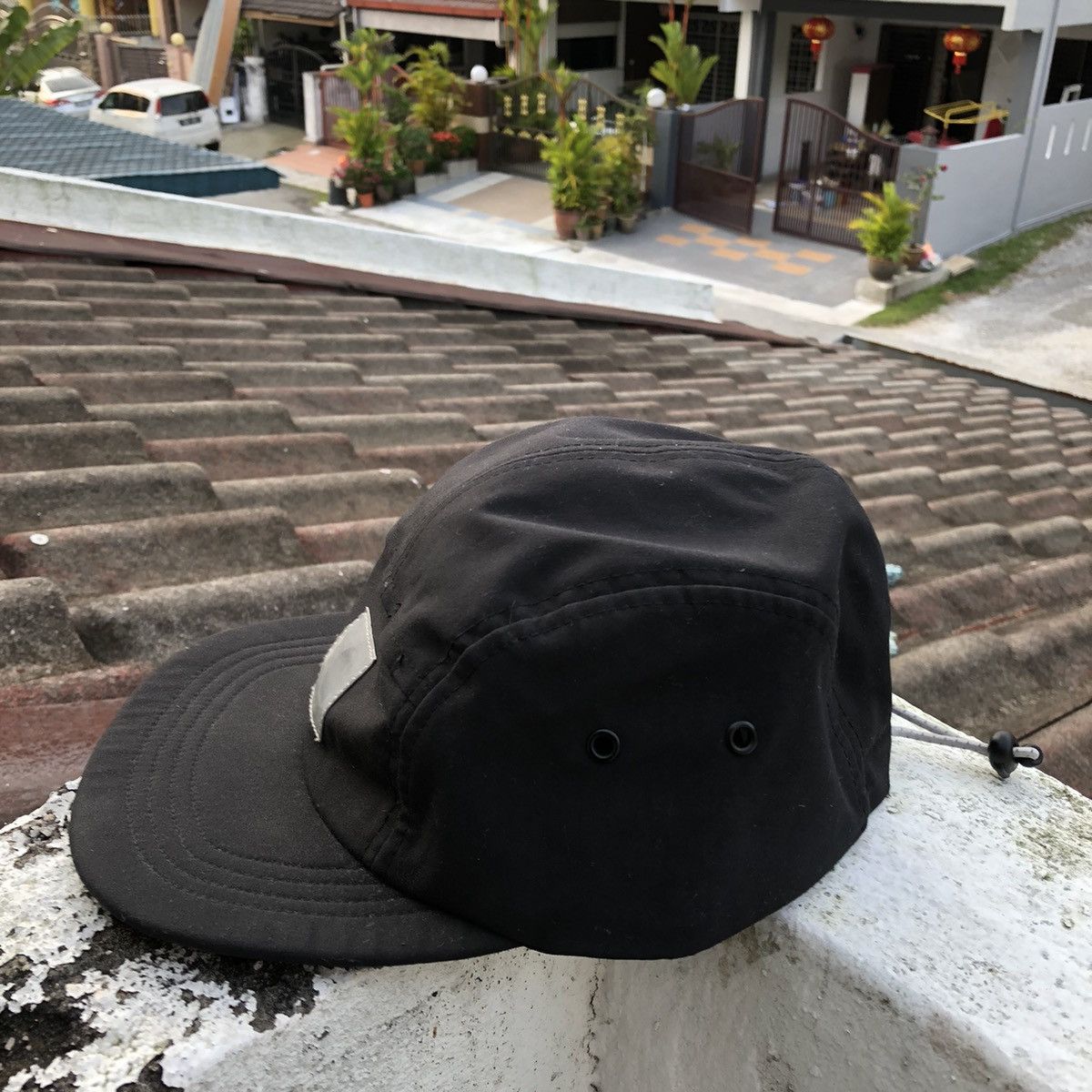 Carhartt Kilda Cap | Carhartt WIP | Black Reflective 5 Panel Hat, Size ONE SIZE - 4 Thumbnail