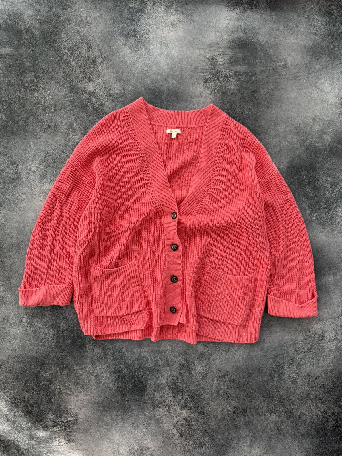 Barbour Barbour Knitted Cardigan Size L / US 10 / IT 46 - 1 Thumbnail