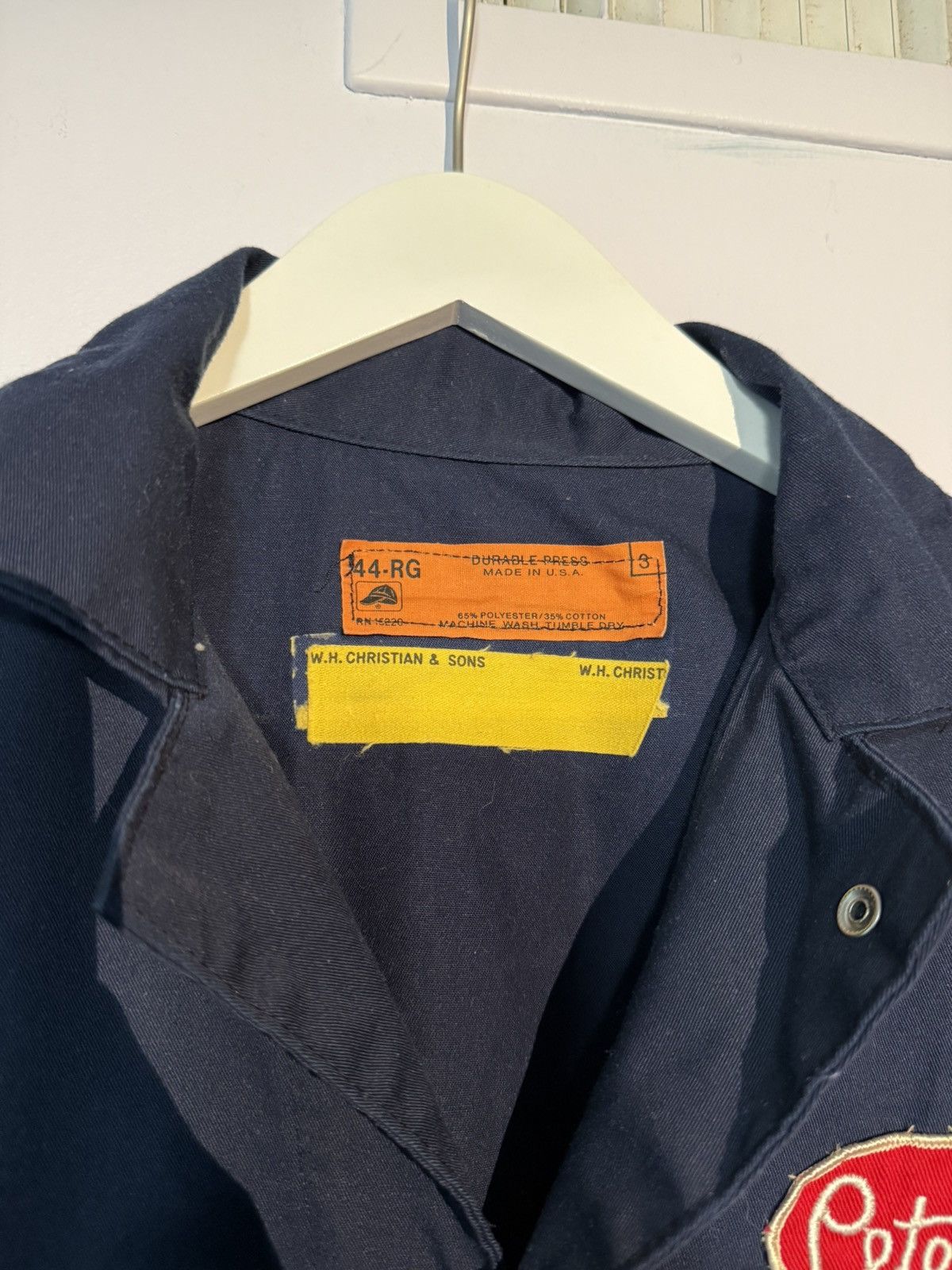 Vintage Vintage 1980s Place Beyond The Pines JumpSuit Mechanic patch Size US 44 / EU 60 - 4 Thumbnail