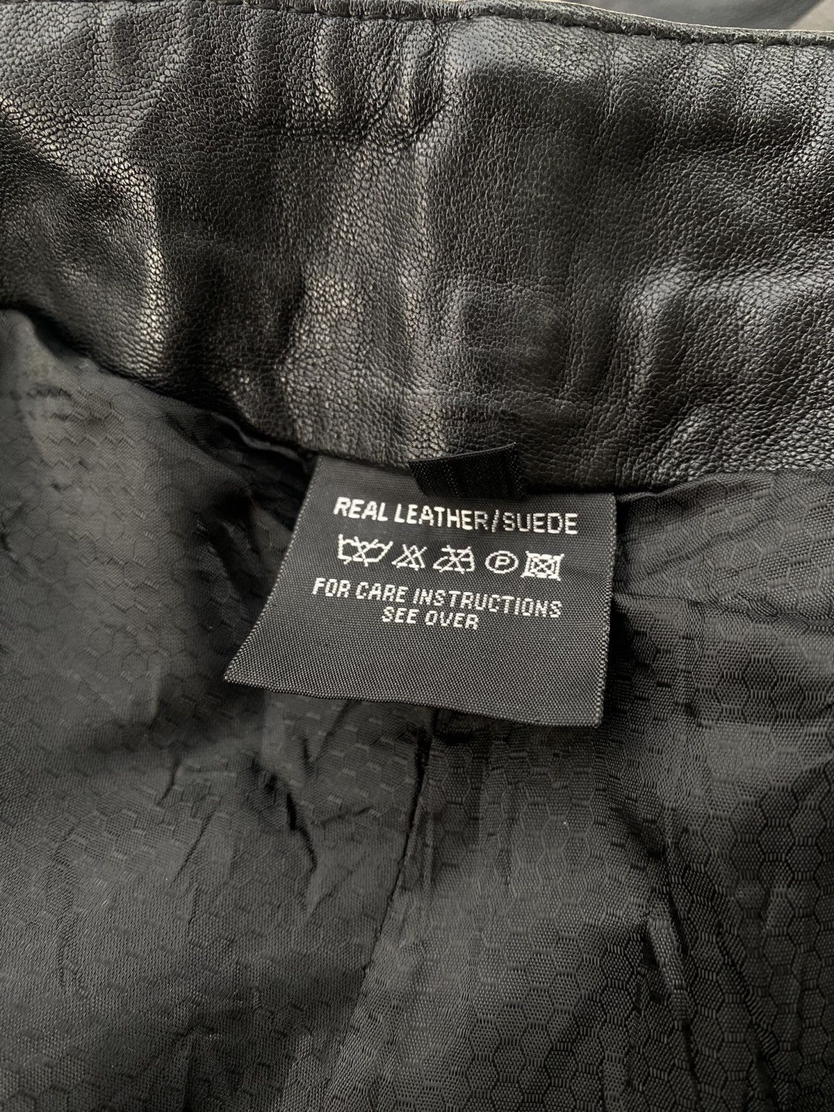 Genuine Leather Vintage Genuine Leather Trouser Pant Size US 33 - 8 Thumbnail