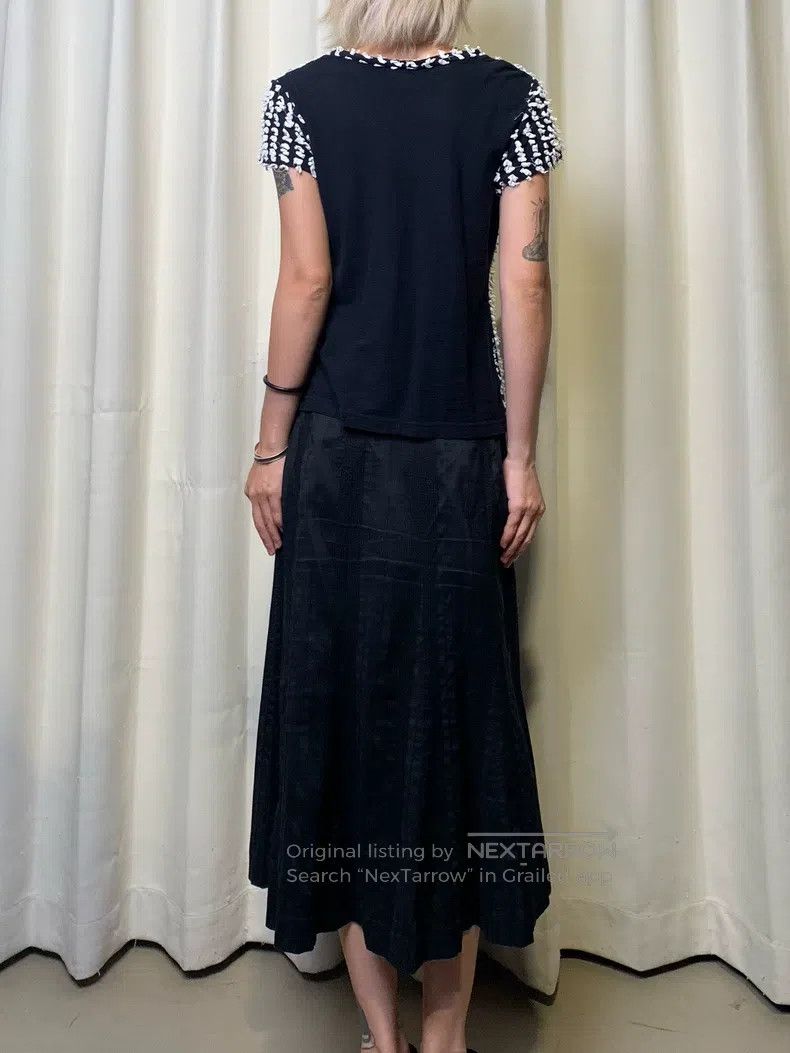 Issey Miyake Issey Miyake Vintage Three-Dimensional Fabric Patch Top Size M / US 6-8 / IT 42-44 - 4 Thumbnail