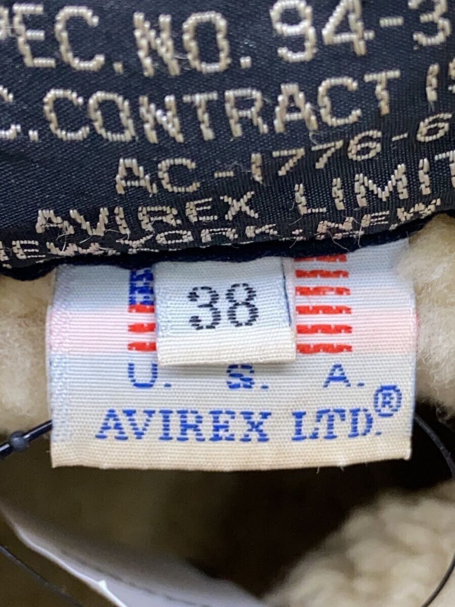 Avirex Avirex Sheep Leather Flight Jacket Brown Size US L / EU 52-54 / 3 - 4 Thumbnail