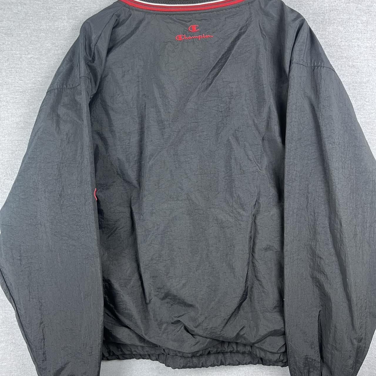 Vintage Vintage Red 90s Champion Crewneck Windbreaker Fits XL Size US XL / EU 56 / 4 - 2 Thumbnail