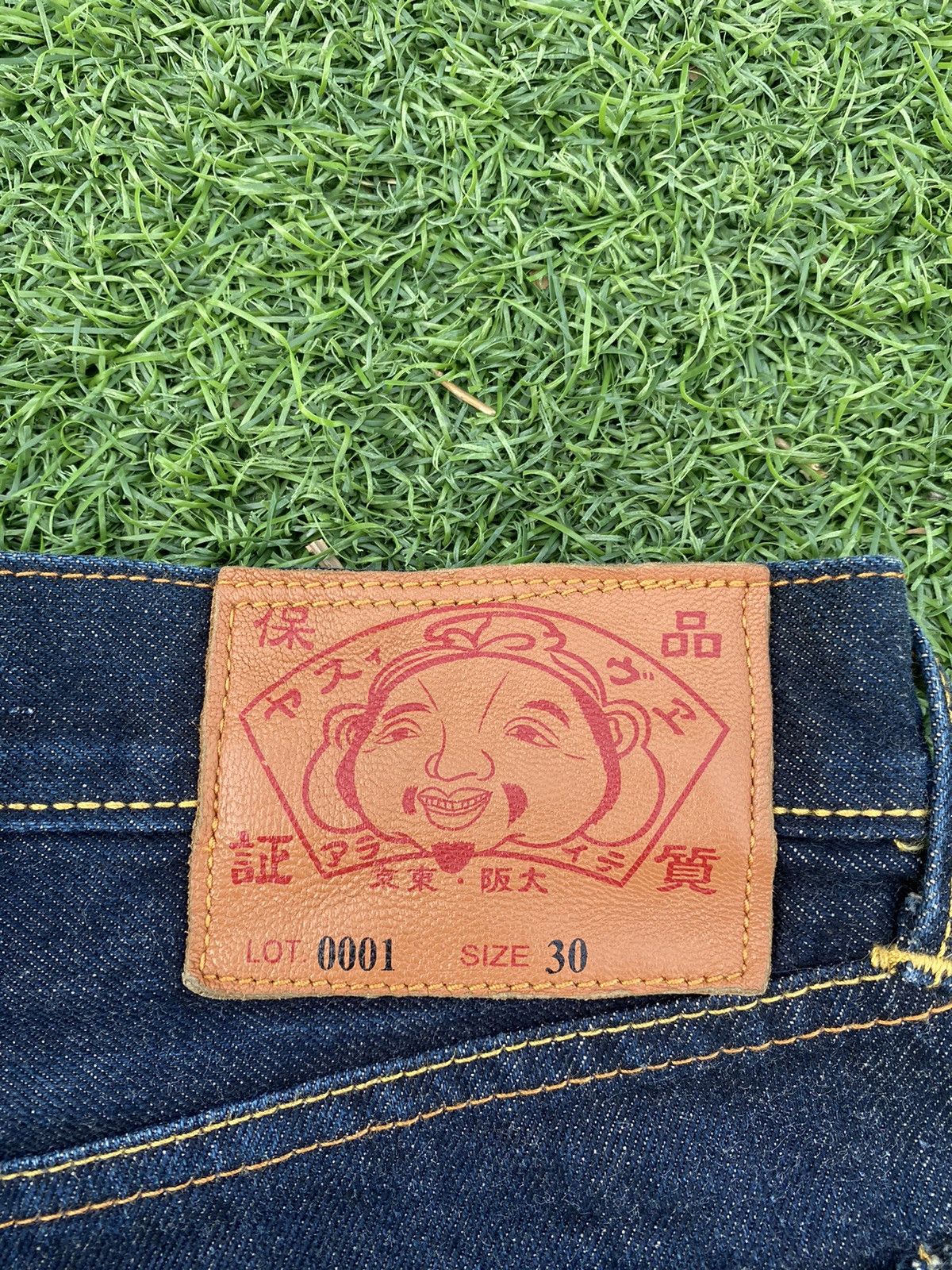 Evisu EVISU ONE GOD BRAND JEANS SELVEDGE Size US 30 / EU 46 - 5 Thumbnail
