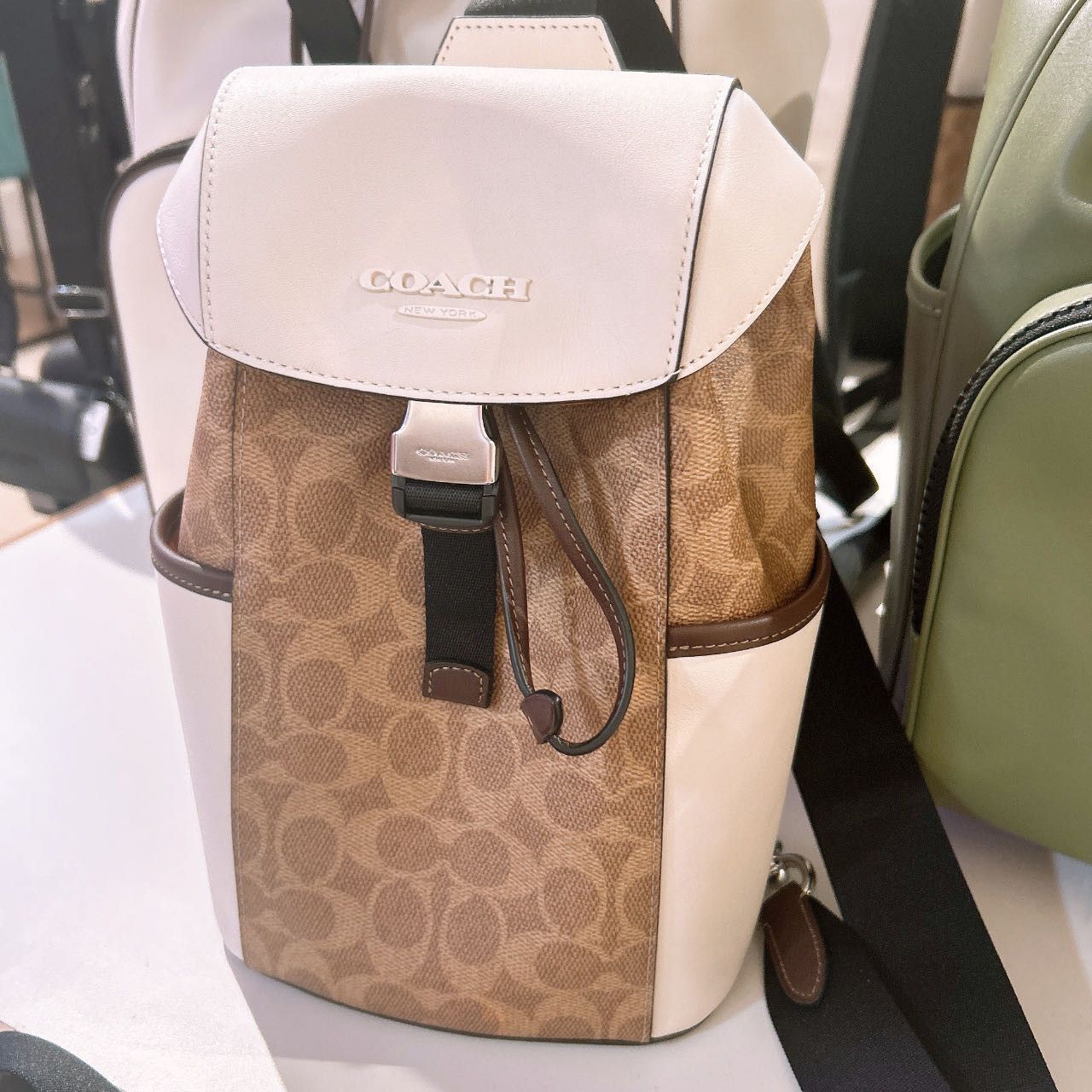 Coach Racer Pack In Signature Colorblock CT752 Size ONE SIZE - 2 Thumbnail
