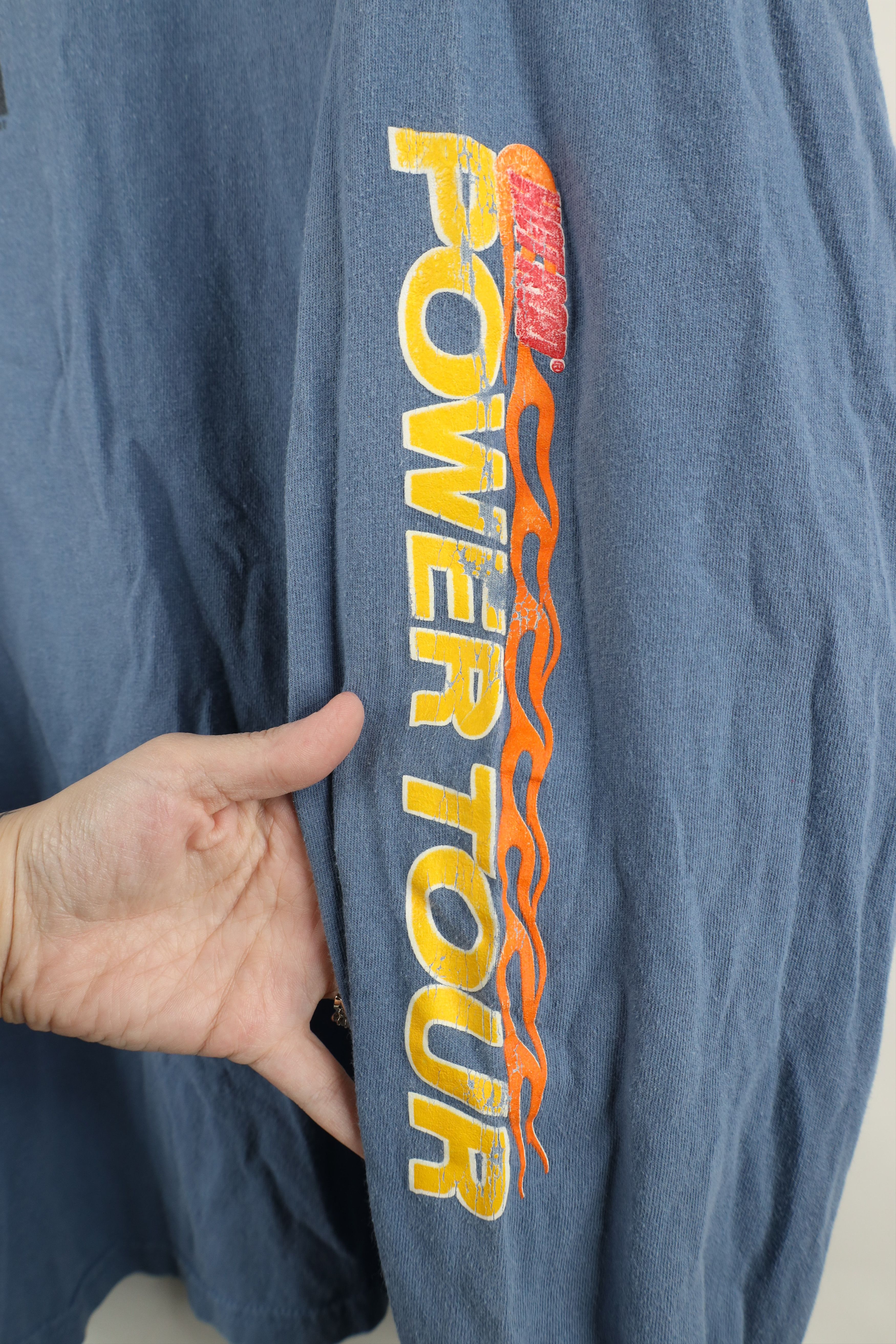 Vintage Vintage Y2K 2007 Hot Rod Magazine Racing Long Sleeve T-Shirt Size US XXL / EU 58 / 5 - 8 Thumbnail