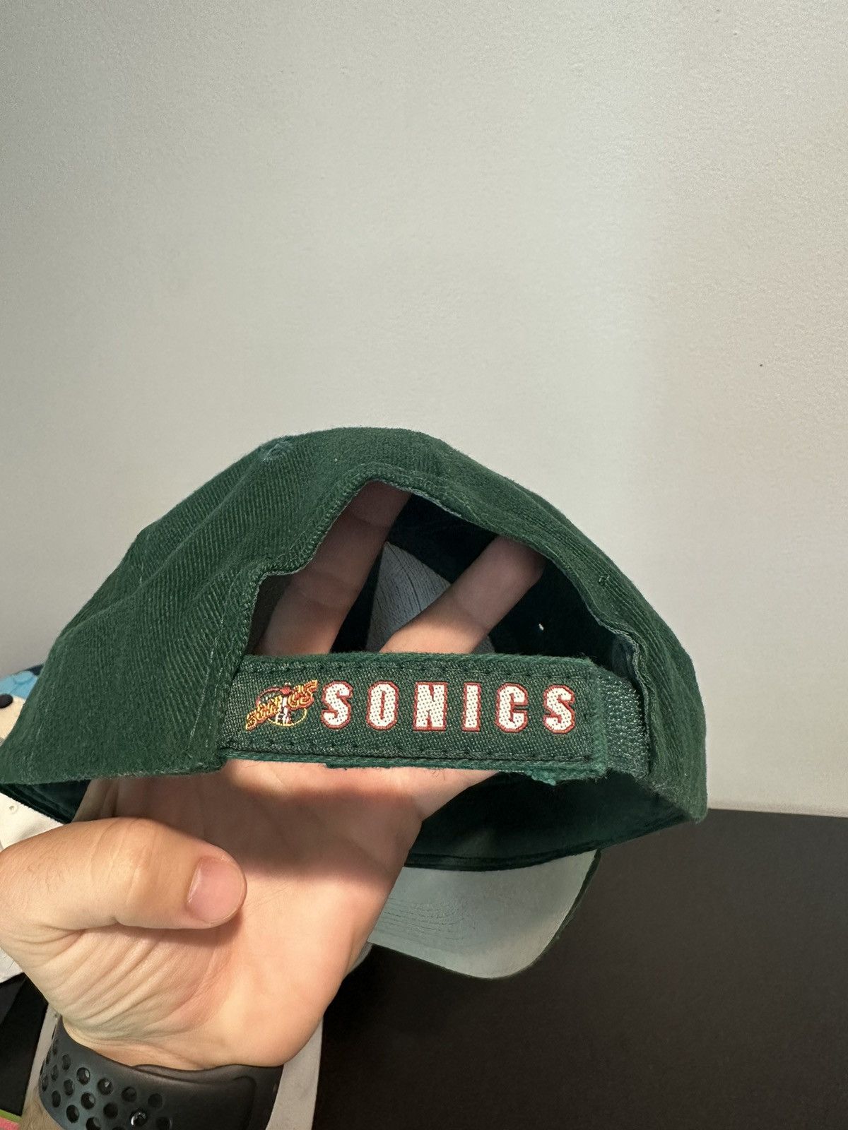 NBA × Vintage Vintage Seattle SuperSonics Corduroy Hat Size ONE SIZE - 3 Thumbnail