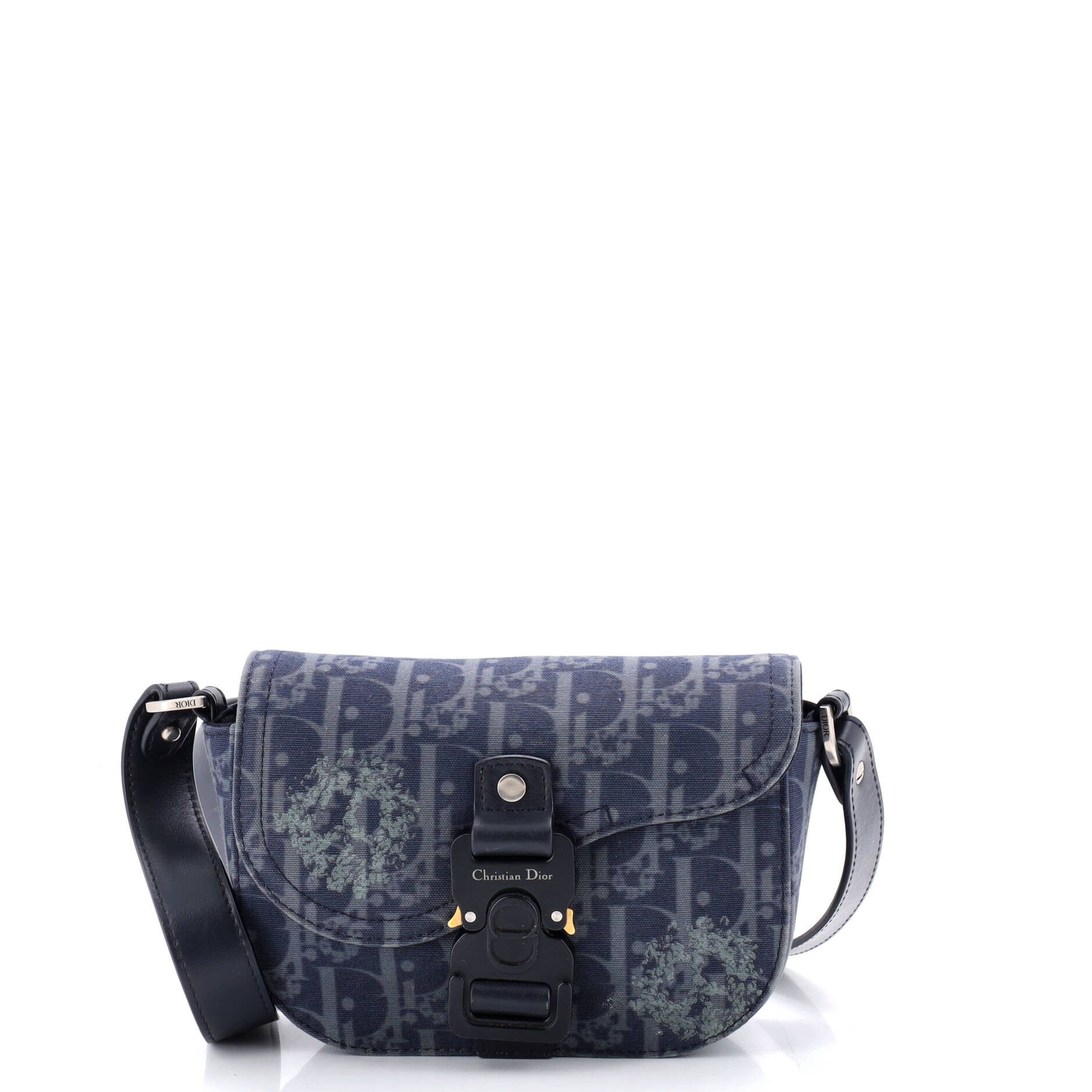 Dior x Denim Tears Saddle Buckle Flap Messenger Bag Size ONE SIZE - 1 Thumbnail