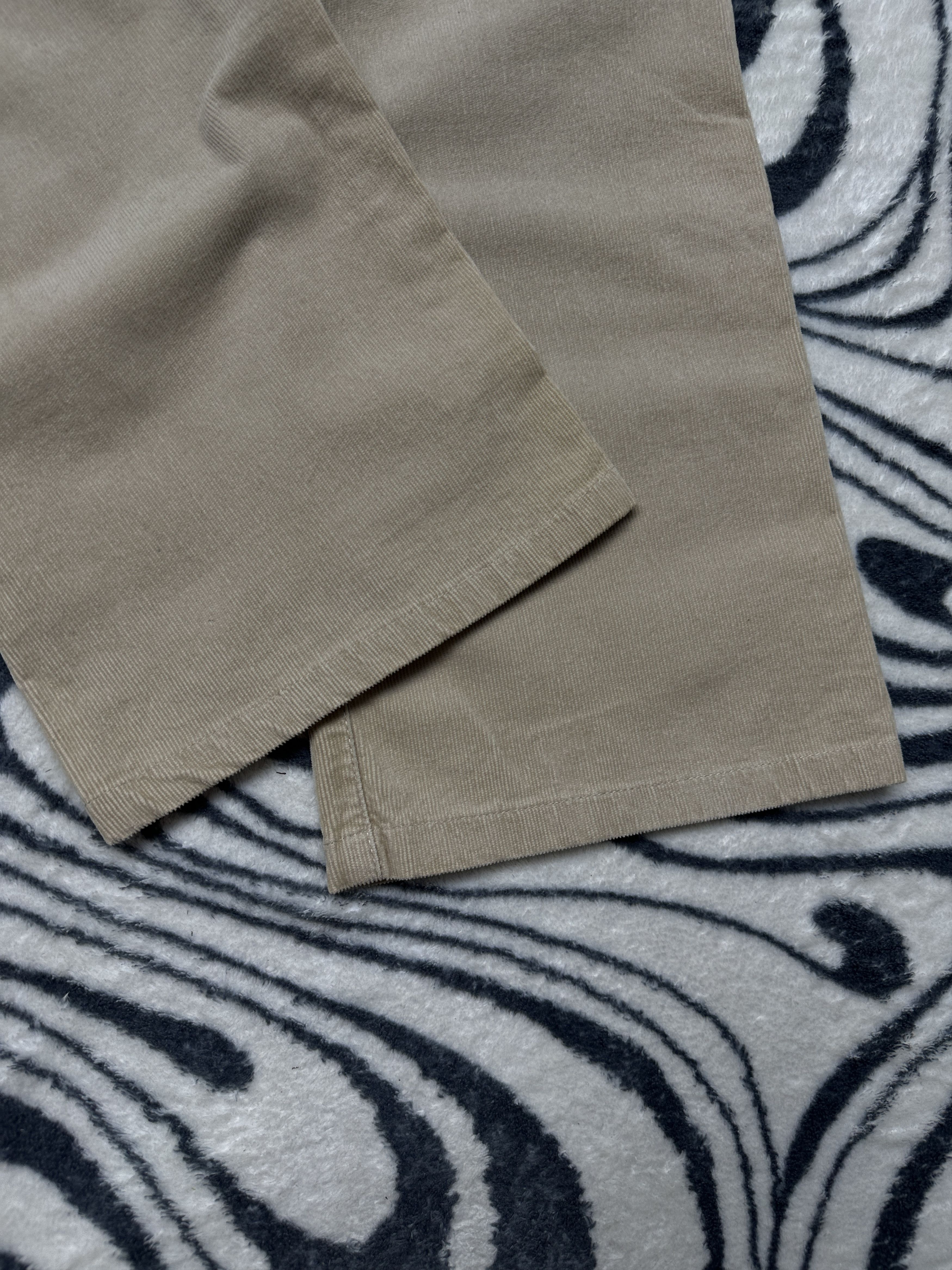 Armani Armani Jeans 90s Vintage Corduroy Pants Size US 28 / EU 44 - 3 Thumbnail