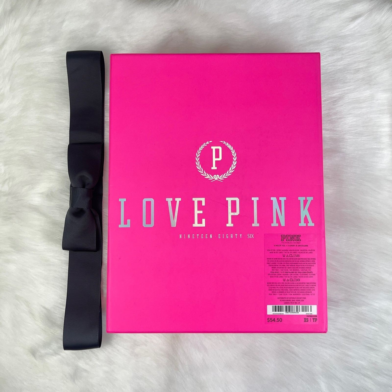 Victoria's Secret Victoria’s Secret PINK Storage Gift Decor Box Silver Bow Size ONE SIZE - 3 Thumbnail