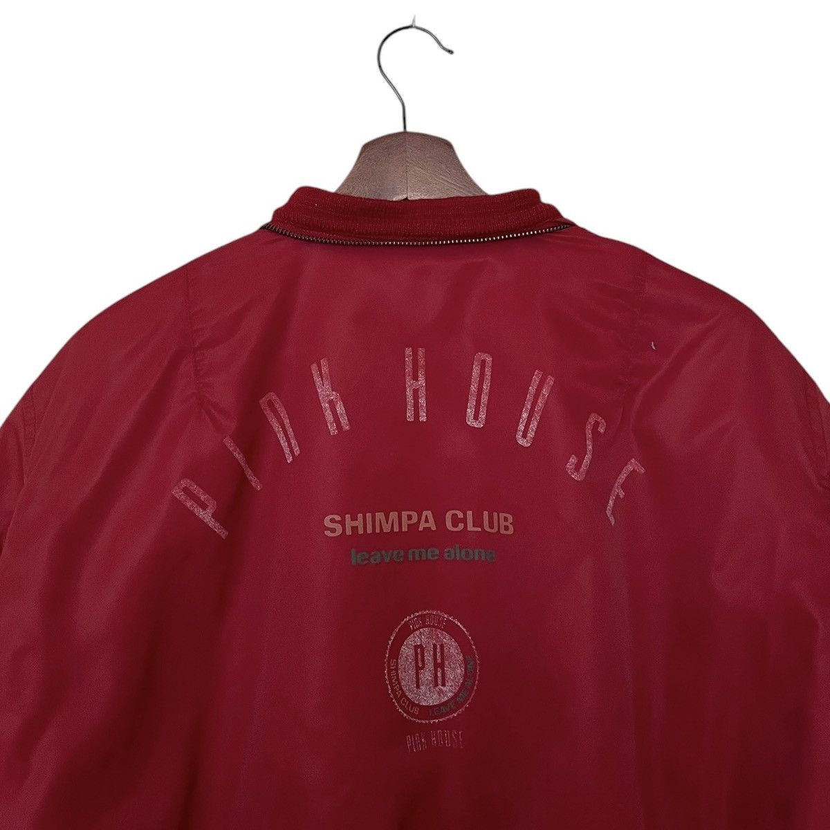 Pink House × Vintage Vintage Brand Pink House Bomber Jacket 1990s Size US L / EU 52-54 / 3 - 9 Thumbnail