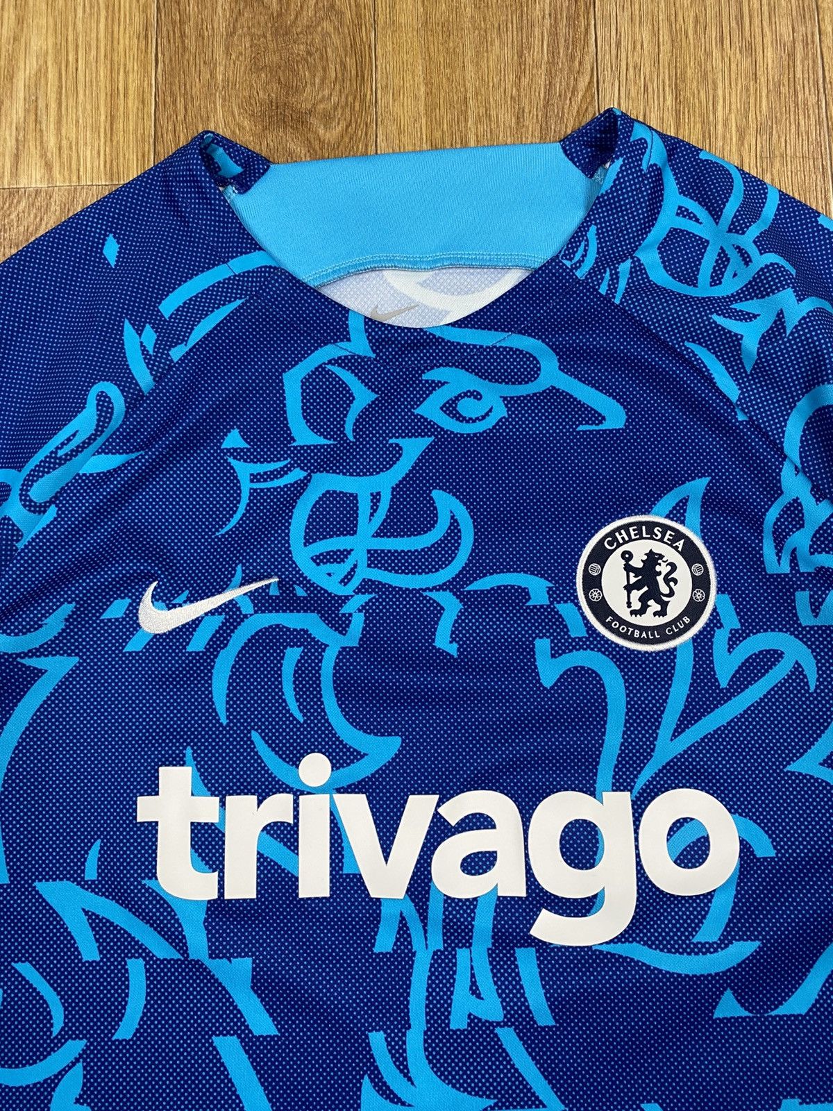 Adidas × Chelsea Soccer Adidas Chelsea 2022 Pre Match Football Shirt Soccer Jersey Size US L / EU 52-54 / 3 - 2 Thumbnail