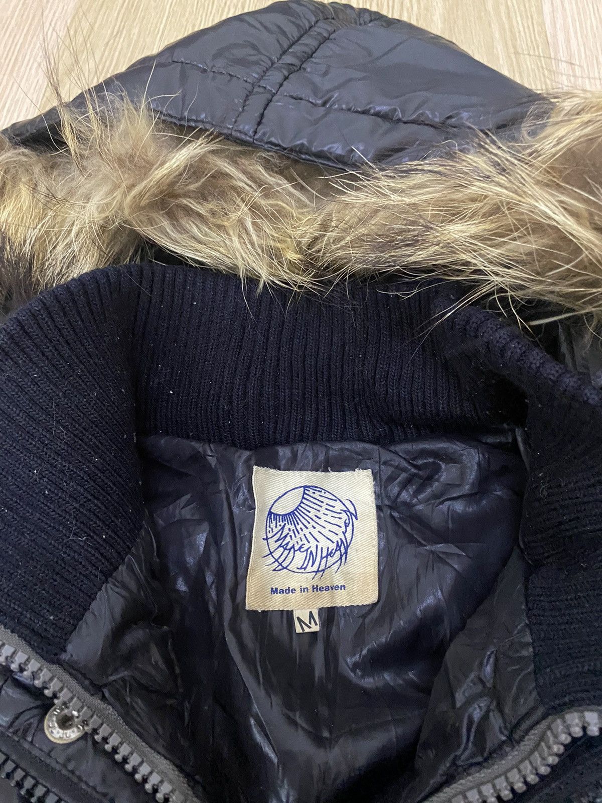 If Six Was Nine JAPANESE ARCHIVE Fur Black Puffer Jacket Size US M / EU 48-50 / 2 - 5 Thumbnail
