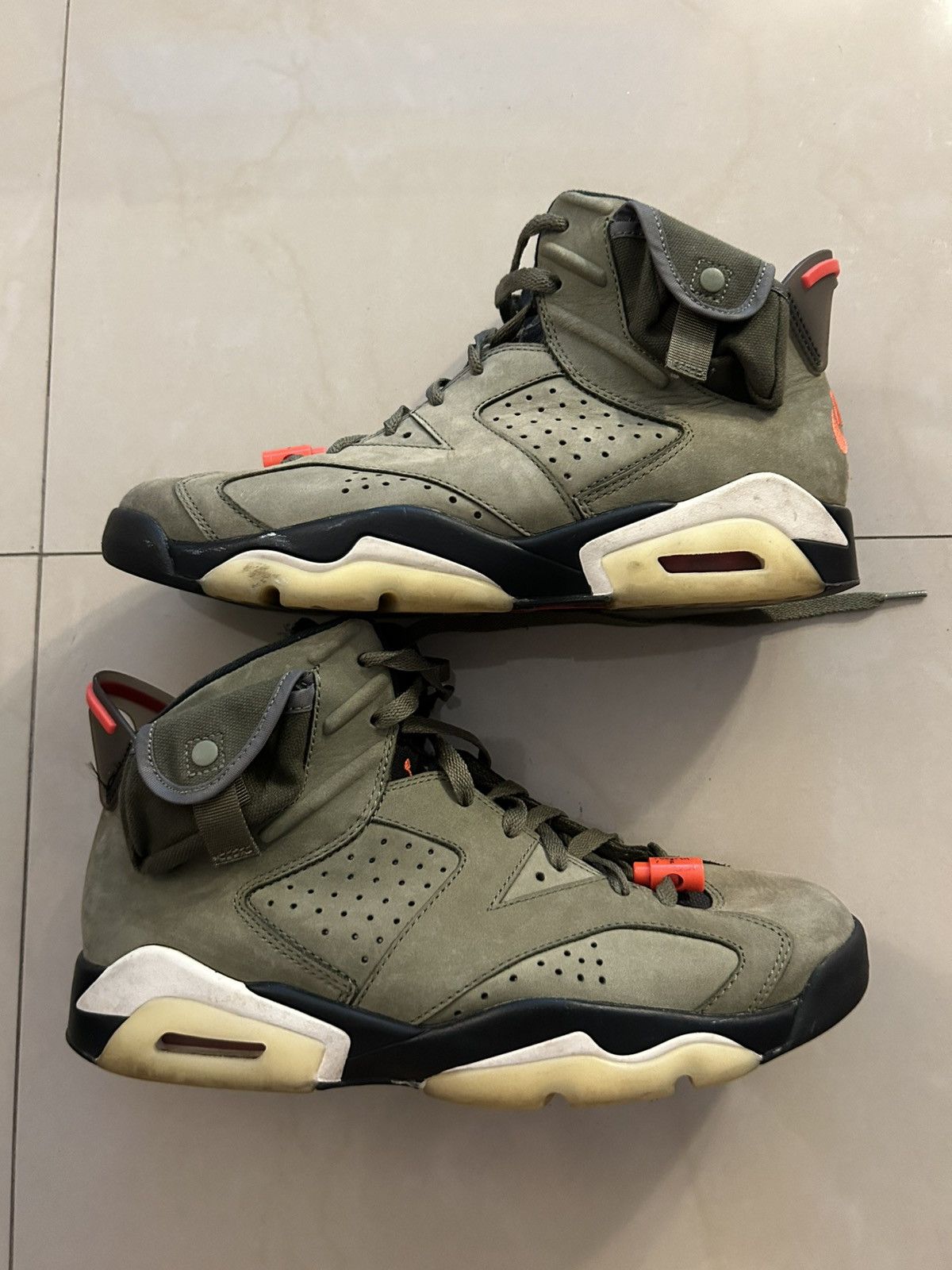 Jordan Brand × Travis Scott Jordan x Travis Scott olive 6s Size US 9.5 / EU 42-43 - 1 Thumbnail