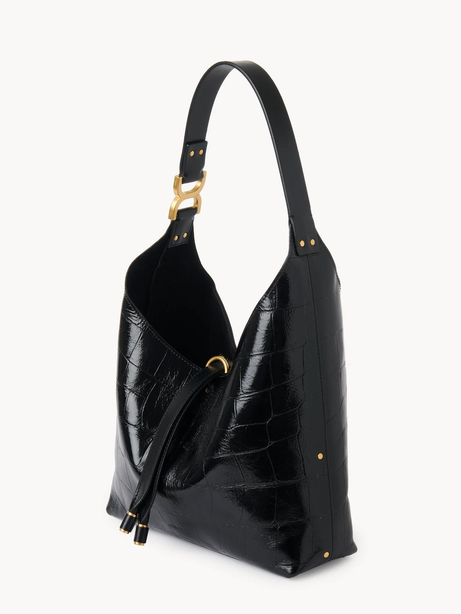 Chloe o1loc1c0626 Size: OS / Small Marcie Hobo Bag in Black Size ONE SIZE - 5 Thumbnail
