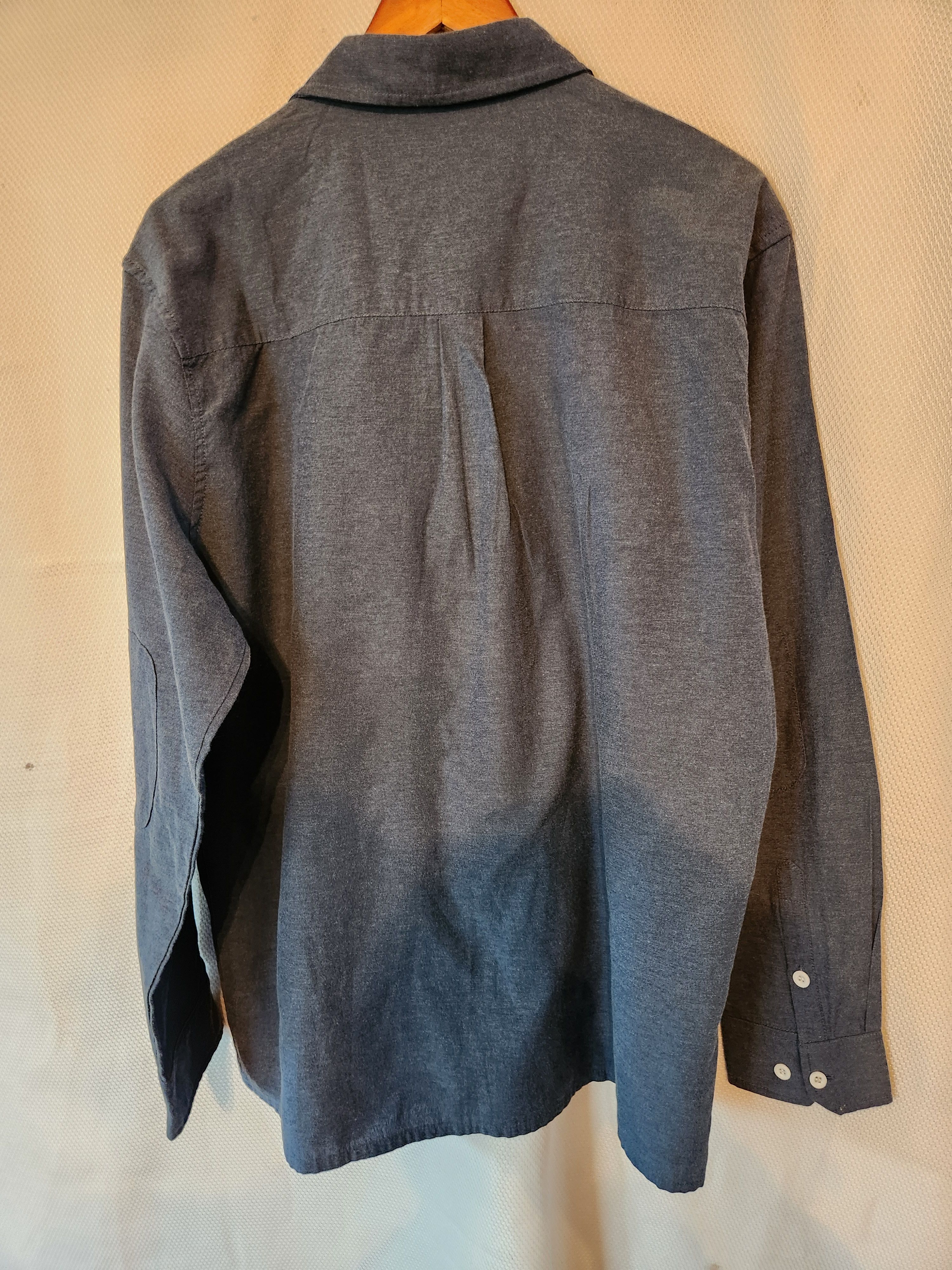 Other NWOT Coofandy Blue Linen Cotton Blend Button Front Shirt Size US XL / EU 56 / 4 - 2 Thumbnail