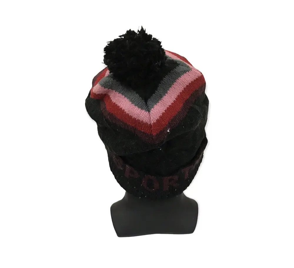 Le Coq Sportif × Vintage Le Coq Sportif Bobble Beanie Hat Size ONE SIZE - 4 Thumbnail