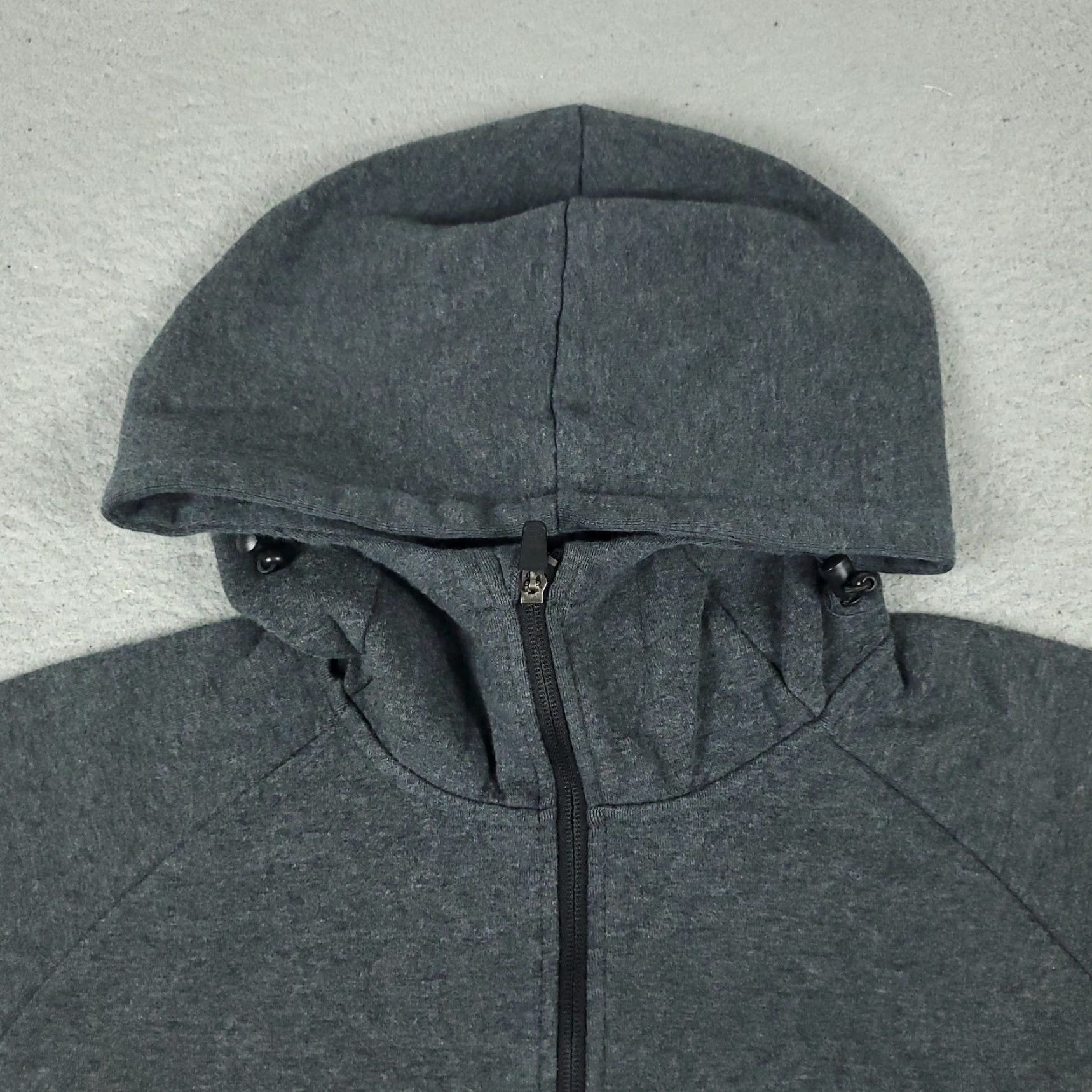 Reebok Reebok Hoodie Mens Large Gray Casual Full Zip Sweatshirt Activewear Size US L / EU 52-54 / 3 - 3 Thumbnail